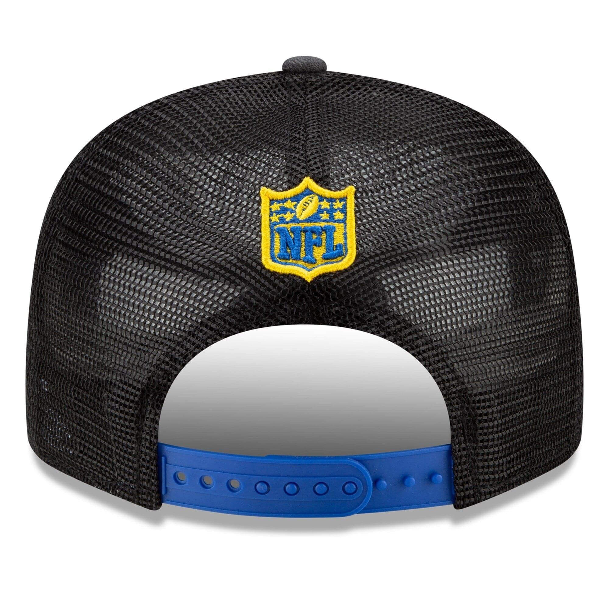 New Era Caps Los Angeles Rams New Era 2021 NFL Draft 9FIFTY Snapback Hat - Graphite