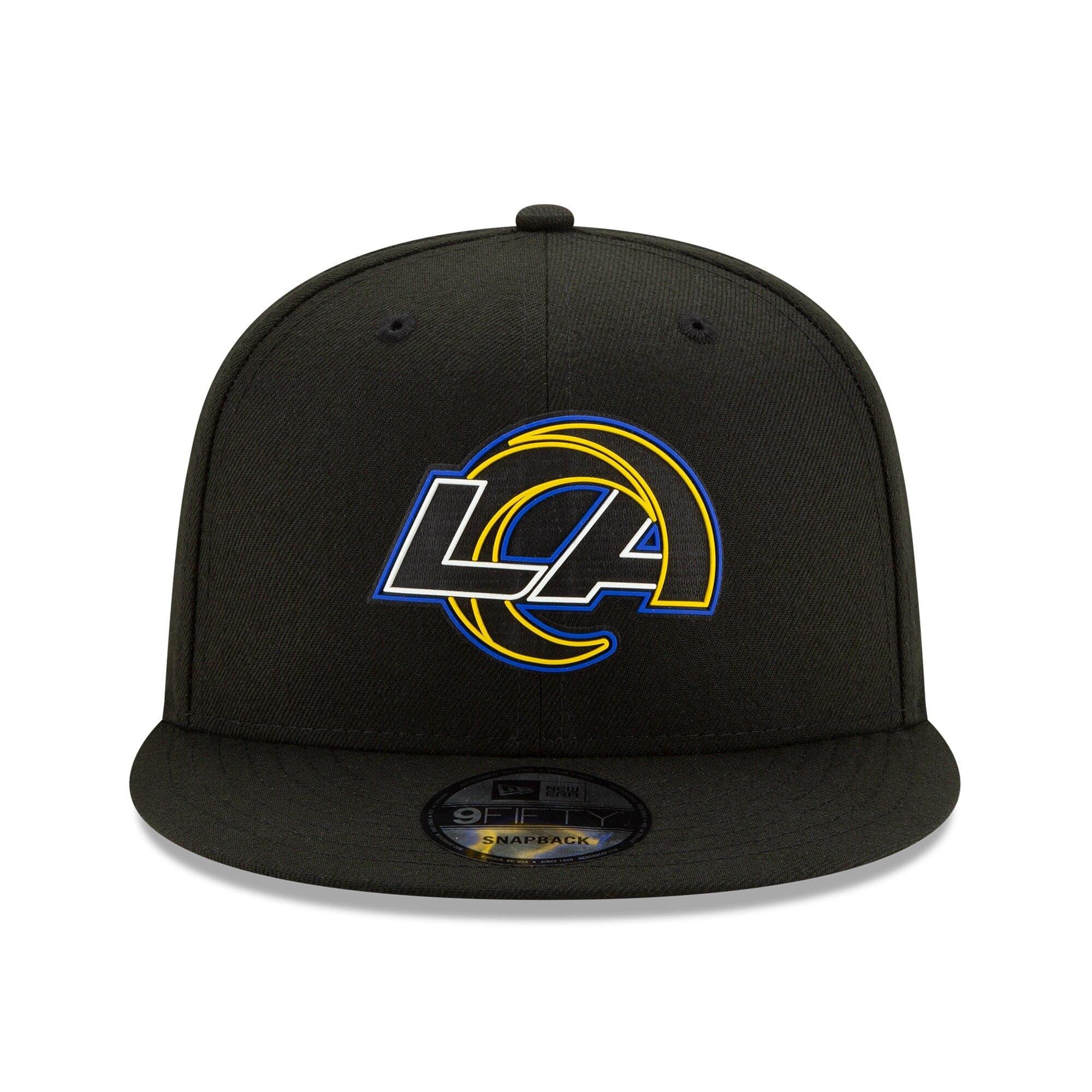 New Era Caps Los Angeles Rams New Era NFL 2020 Draft 9FIFTY Snapback Hat - Black