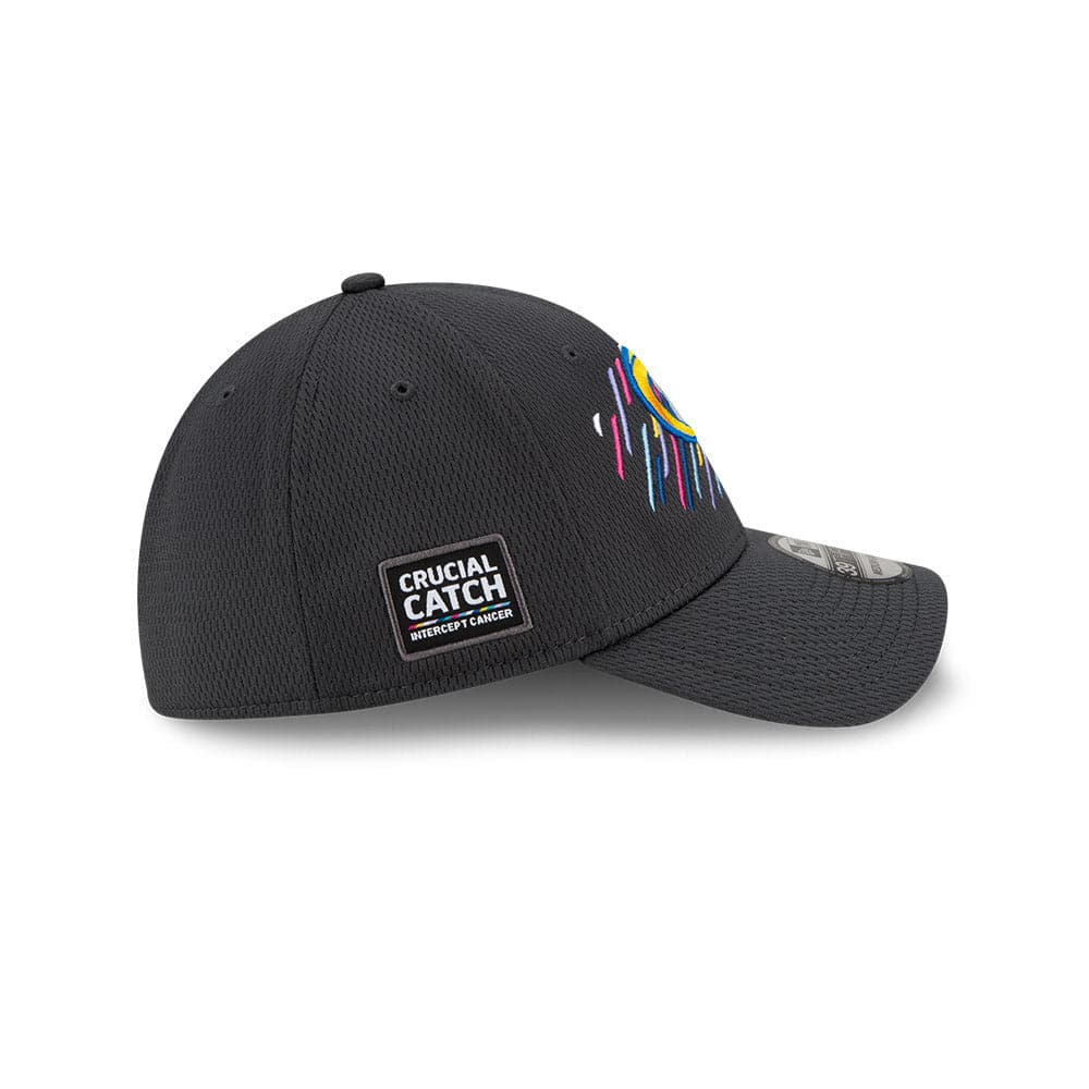New Era Caps Los Angeles Rams New Era NFL 2021 Crucial Catch 39THIRTY Flex Fit Hat - Steel