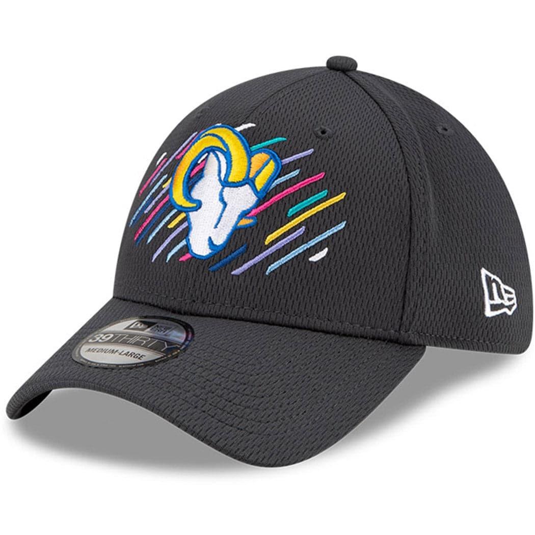 New Era Caps Los Angeles Rams New Era NFL 2021 Crucial Catch 39THIRTY Flex Fit Hat - Steel