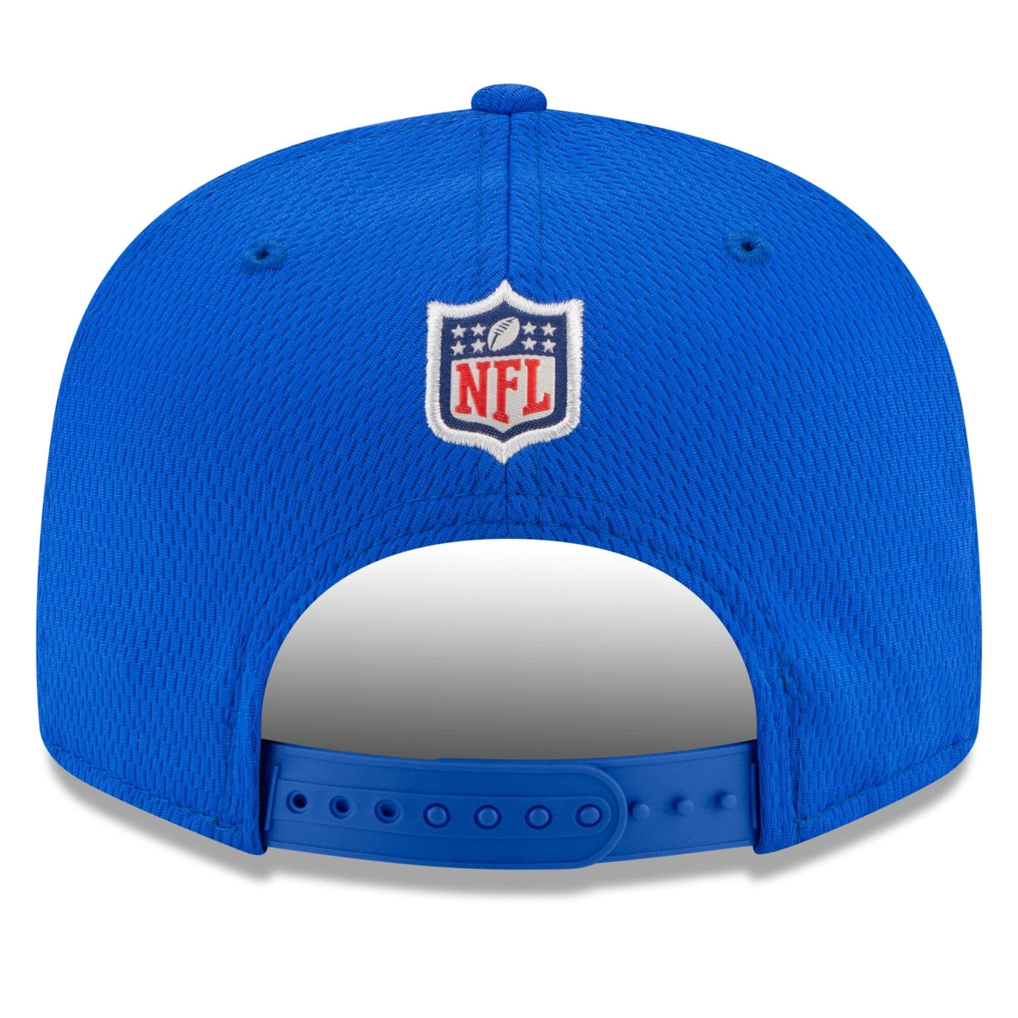 New Era Caps Los Angeles Rams New Era NFL 2021 Sideline Road 9FIFTY Snapback Hat - Black