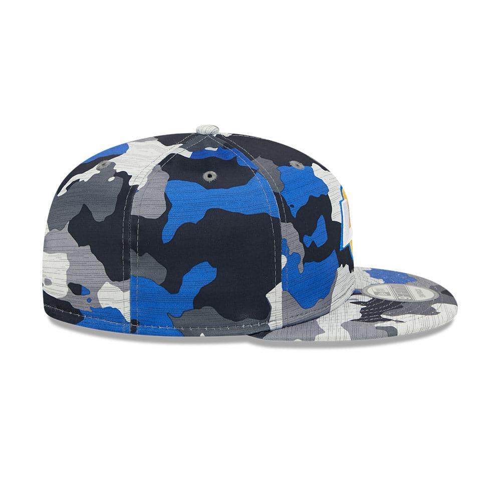 New Era Caps Los Angeles Rams New Era NFL 22 Training Camp 9FIFTY Snapback Hat - Camo