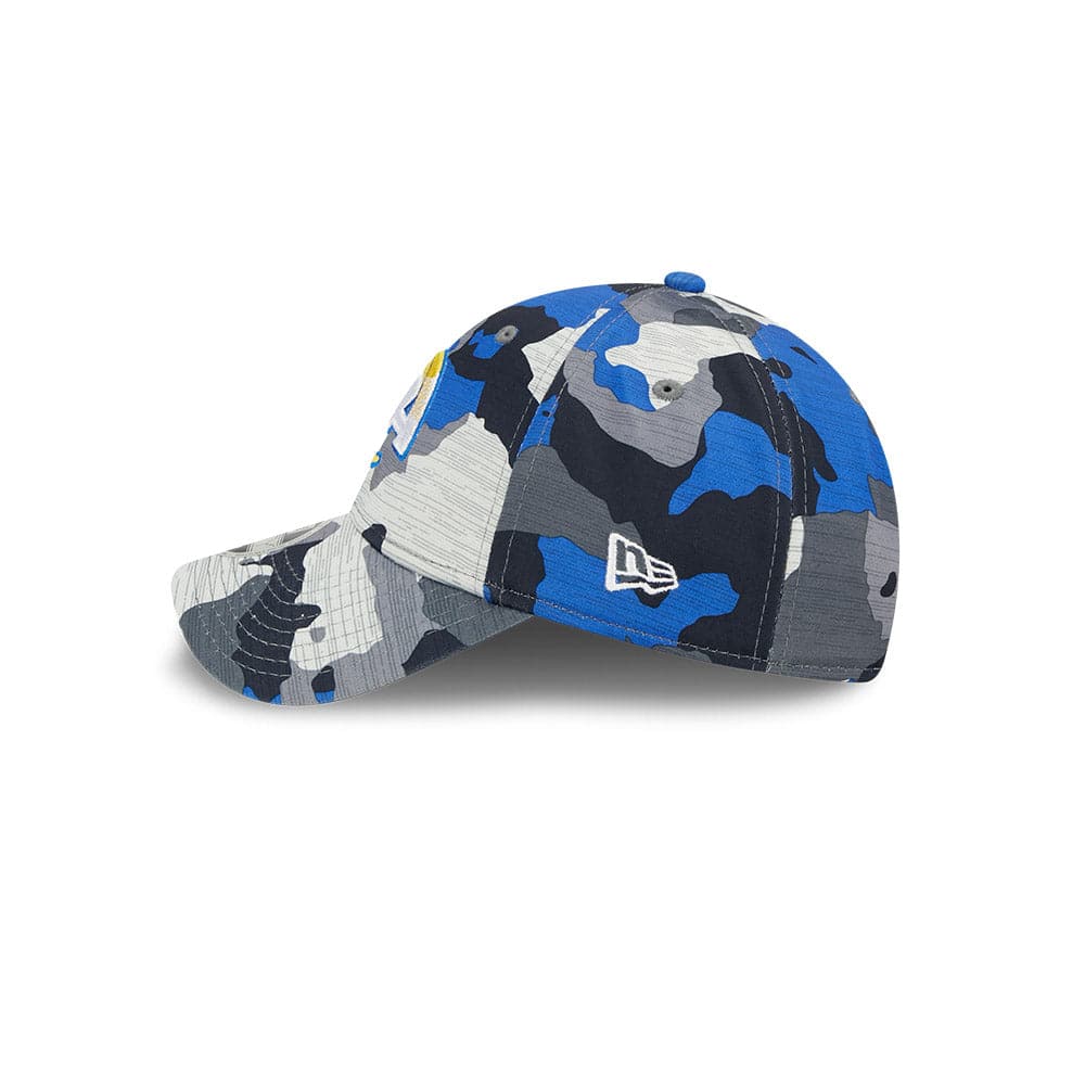 New Era Caps Los Angeles Rams New Era NFL 22 Training Camp 9FORTY Stretch Snap Hat - Camo