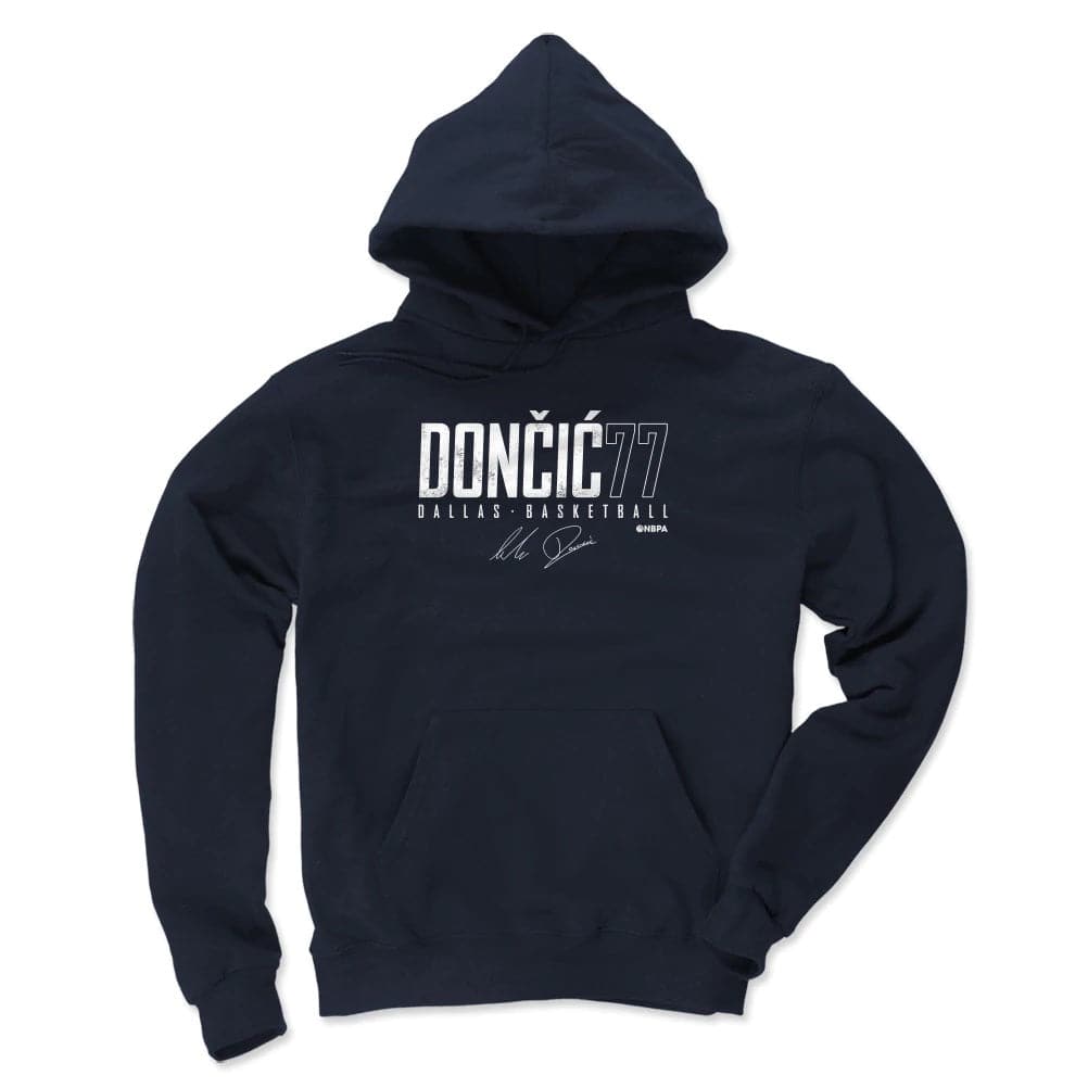 500 Level Jumpers Luka Doncic Dallas Mavericks 500 Level NBA Elite Hoodie Jumper - Navy