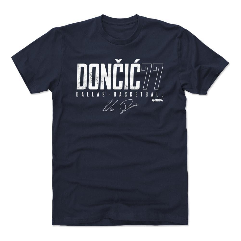 500 Level T-Shirts Luka Doncic Dallas Mavericks 500 Level NBA Elite T-Shirt - Navy