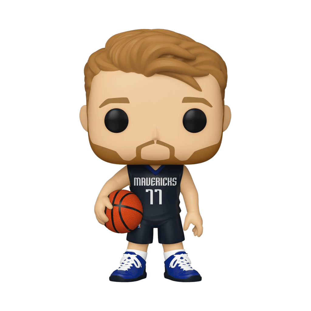 Funko Figures Luka Doncic Dallas Mavericks Funko NBA Alt Pop 3.75" 92 Figure - Navy