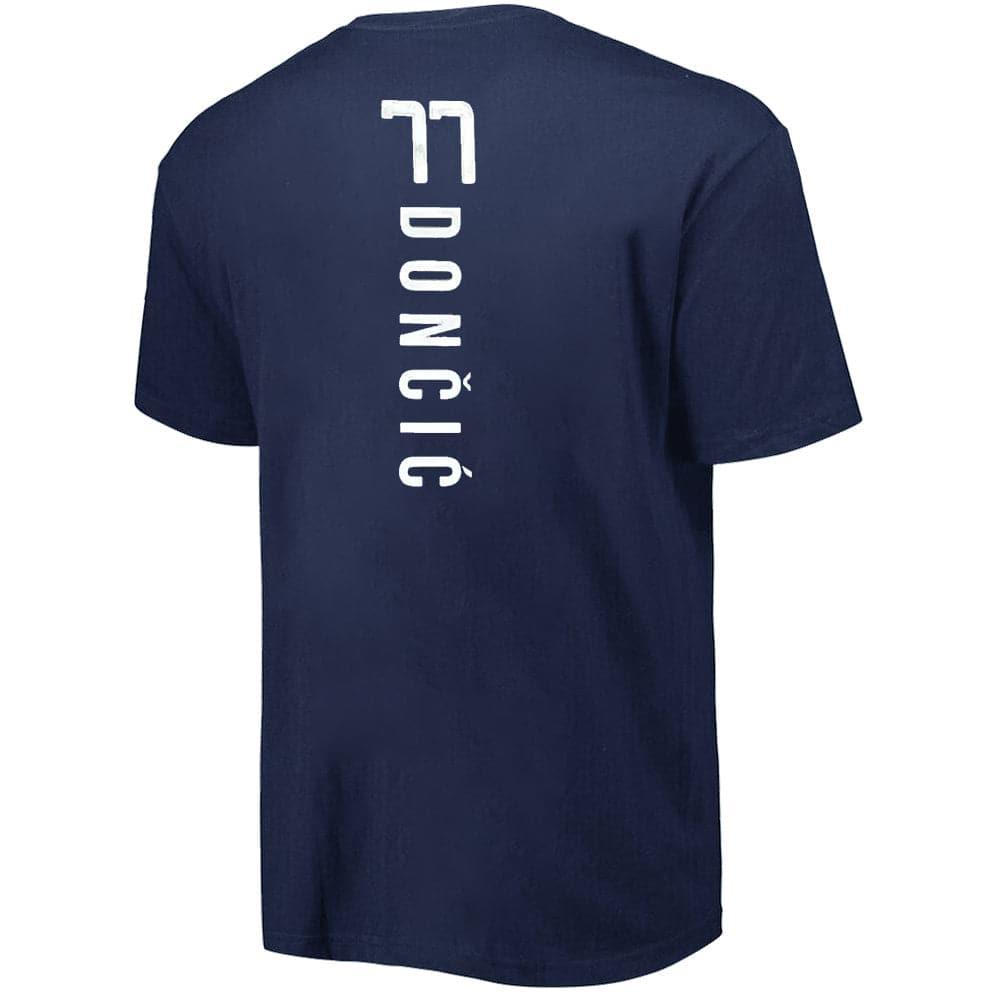NBA Essentials T-Shirts Luka Doncic Dallas Mavericks NBA Essentials Name & Number T-Shirt - Navy