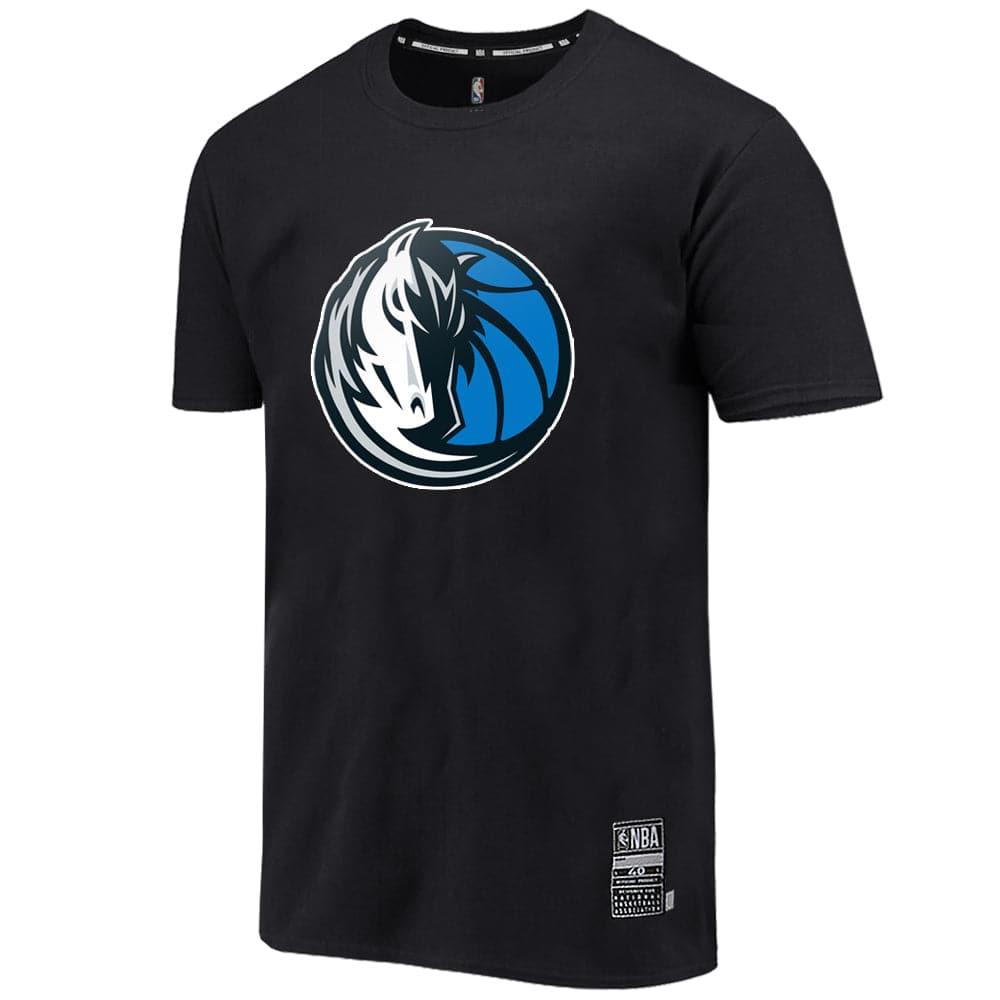 NBA Essentials T-Shirts Luka Doncic Dallas Mavericks NBA Essentials Top of The Key T-Shirt - Black