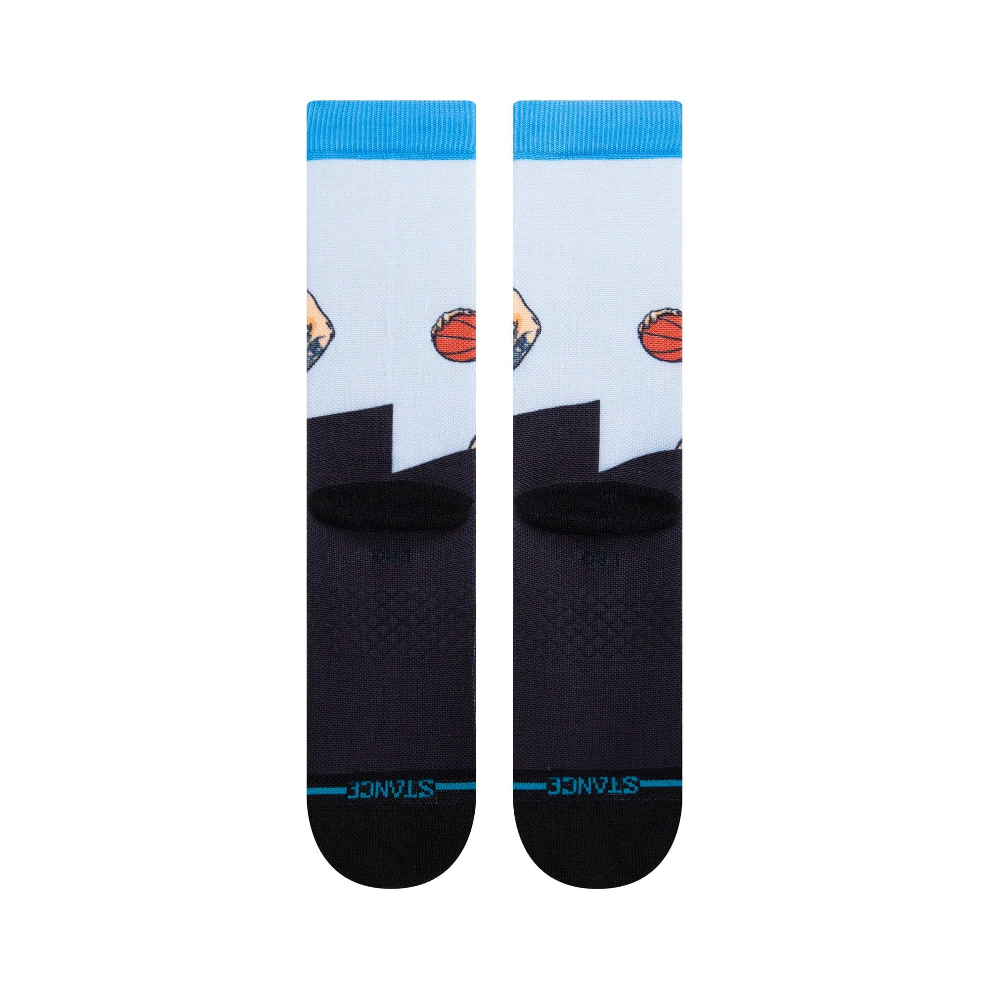 Stance Socks Large (9-12 US) Luka Doncic Dallas Mavericks Stance NBA Graded Crew Socks - Grey