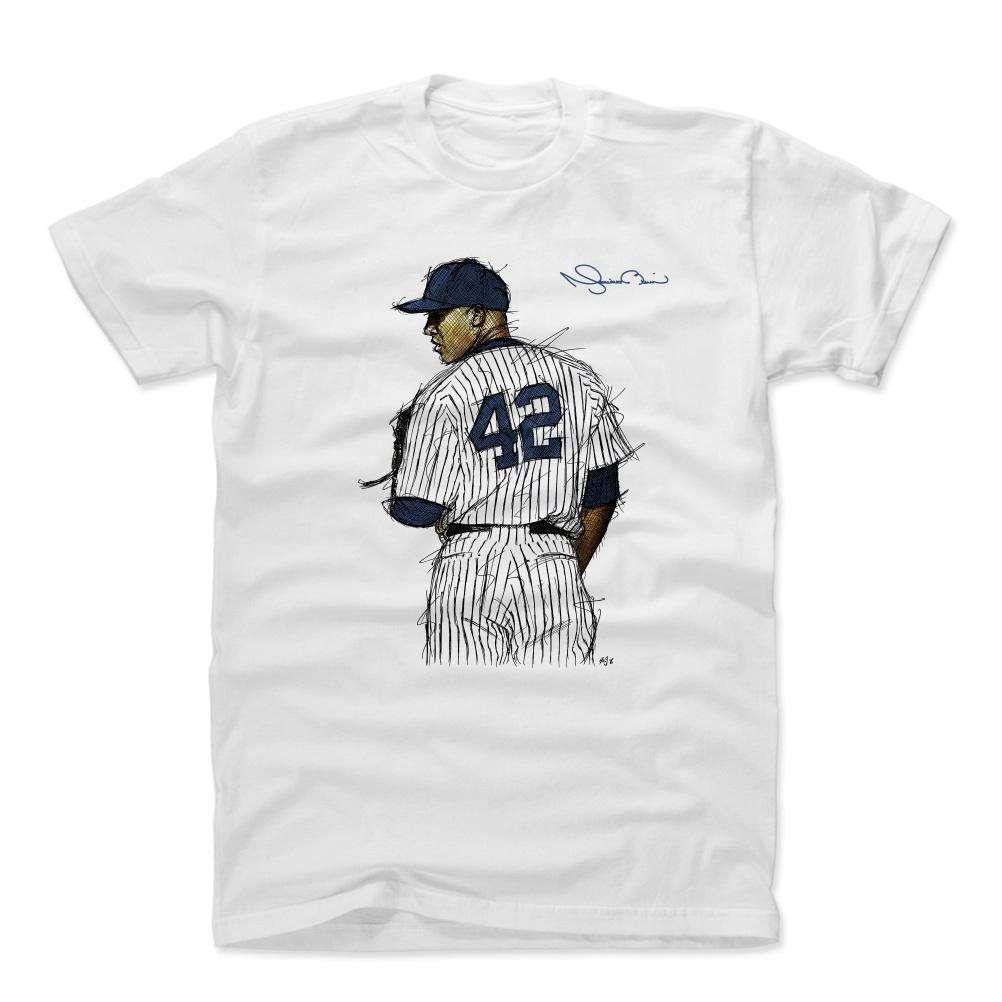 500 Level T-Shirts Mariano Rivera Shirt New York Yankees 500 Level MLB T-Shirt - White