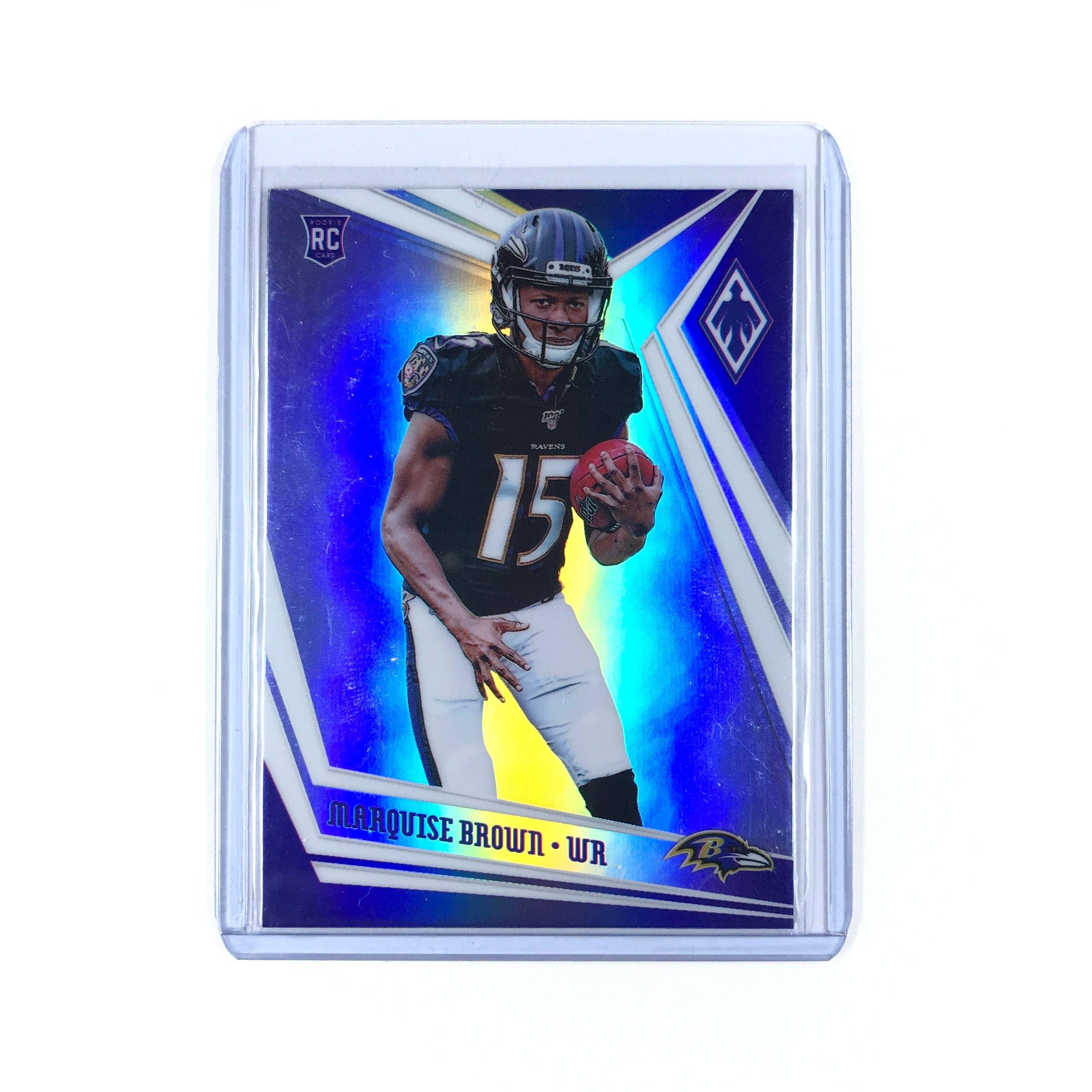 Panini Cards Marquise Brown Baltimore Ravens 2019 Panini Phoenix NFL Silver Rookie Card