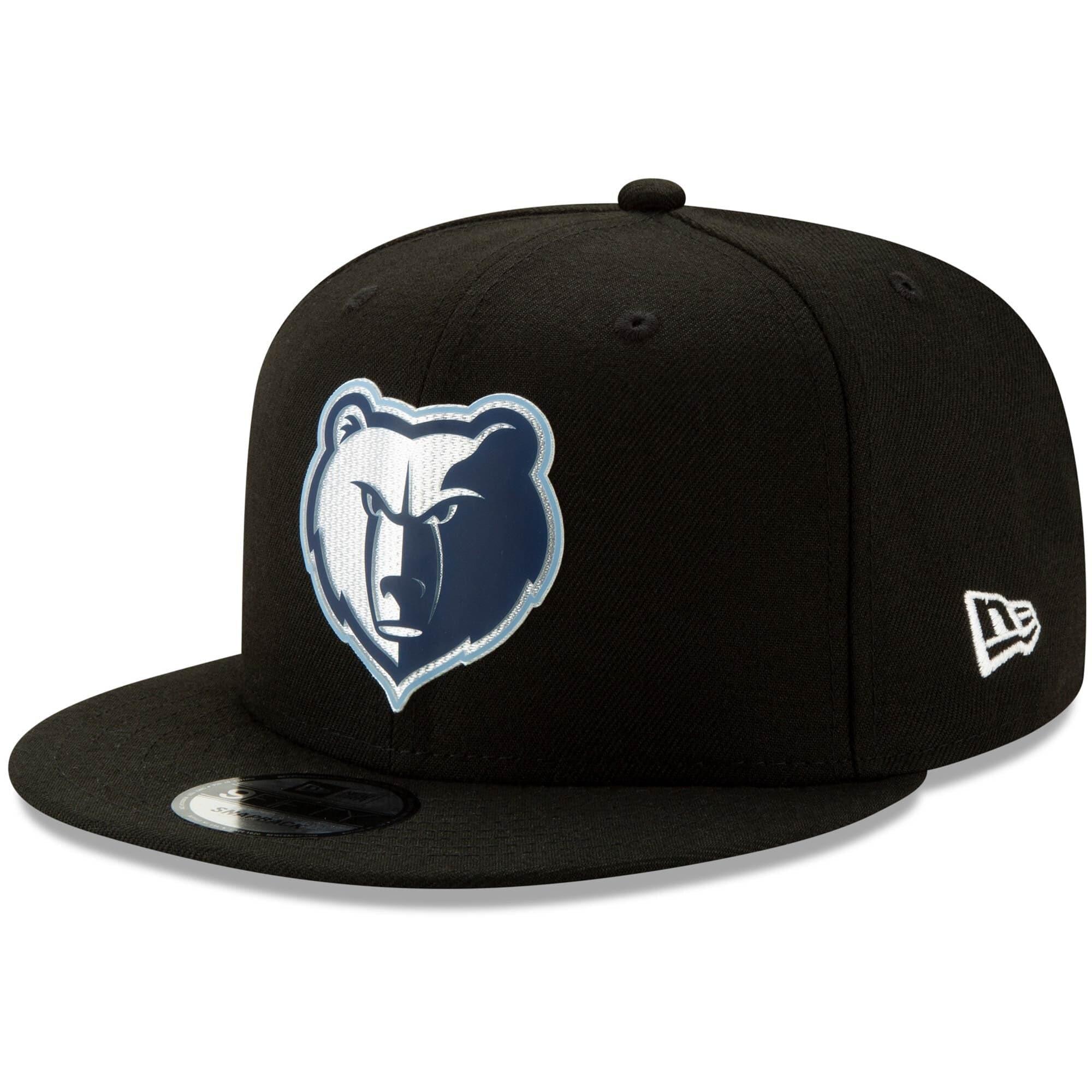 New Era Caps Memphis Grizzlies New Era NBA 2020 Back Half 9FIFTY Snapback Hat - Black