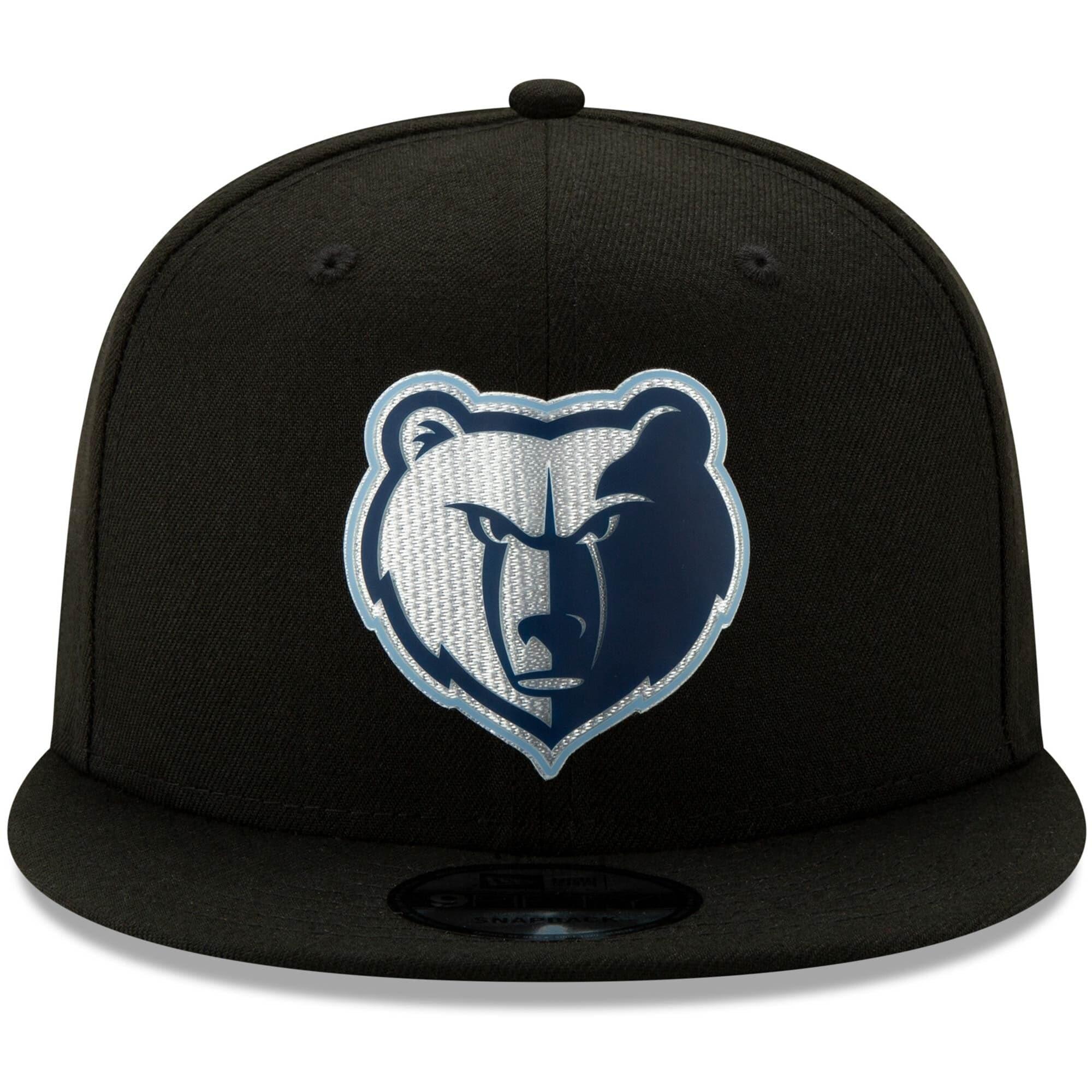 New Era Caps Memphis Grizzlies New Era NBA 2020 Back Half 9FIFTY Snapback Hat - Black