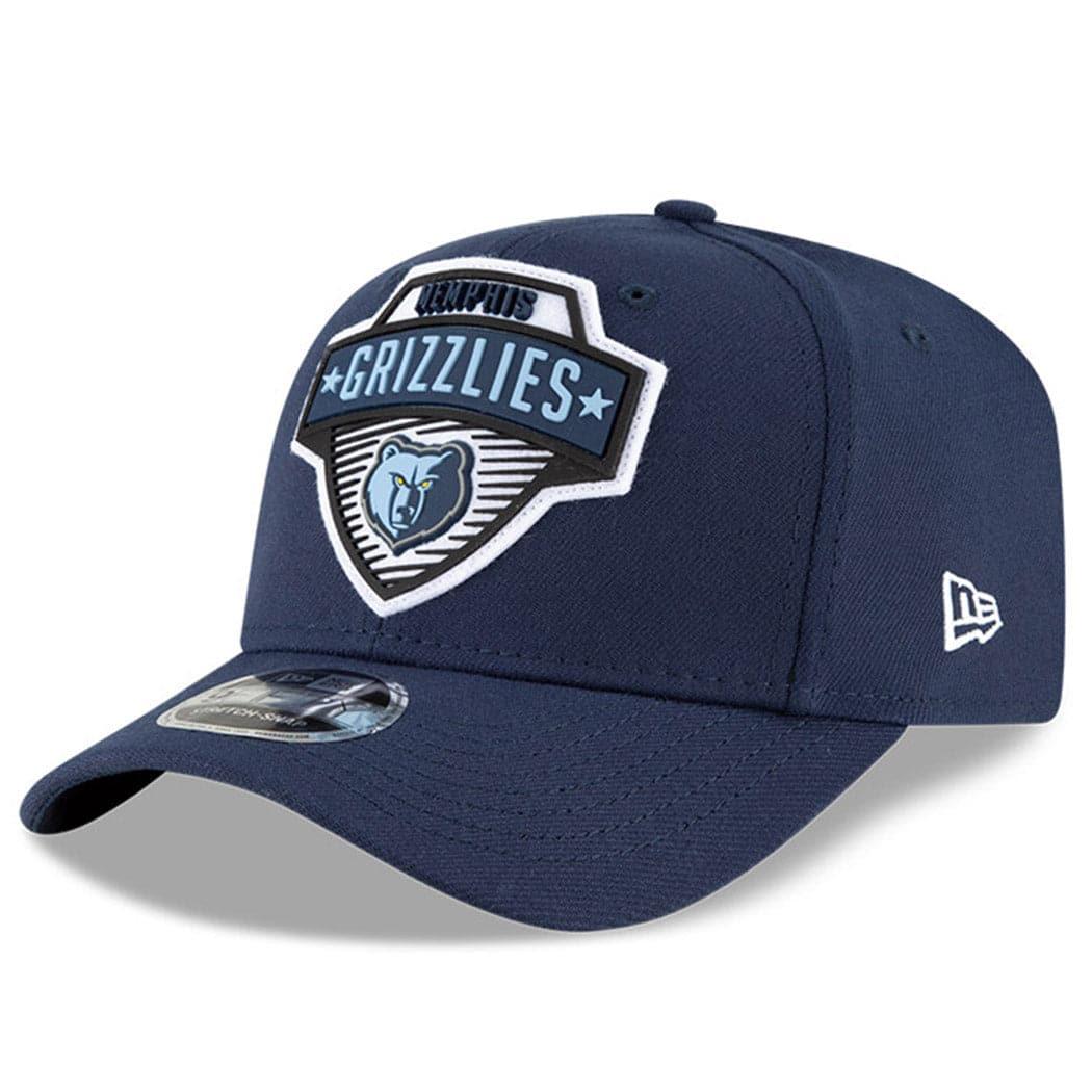 New Era Caps Memphis Grizzlies New Era NBA 2020 Tip-Off 9FIFTY Stretch-Snap Curve Hat - Navy