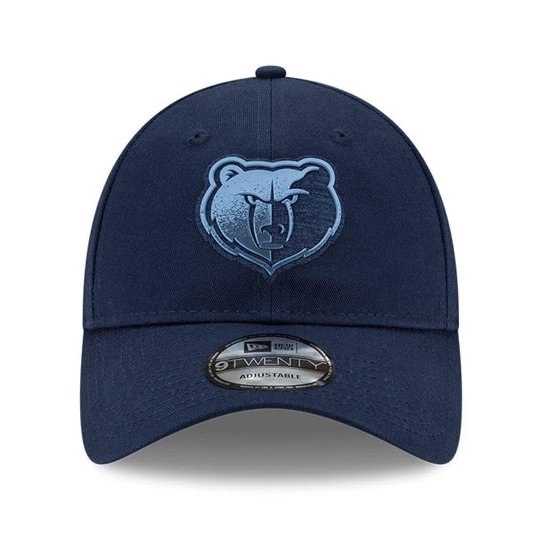 New Era Caps Memphis Grizzlies New Era NBA 2021 Back Half 9TWENTY Curved Hat - Navy