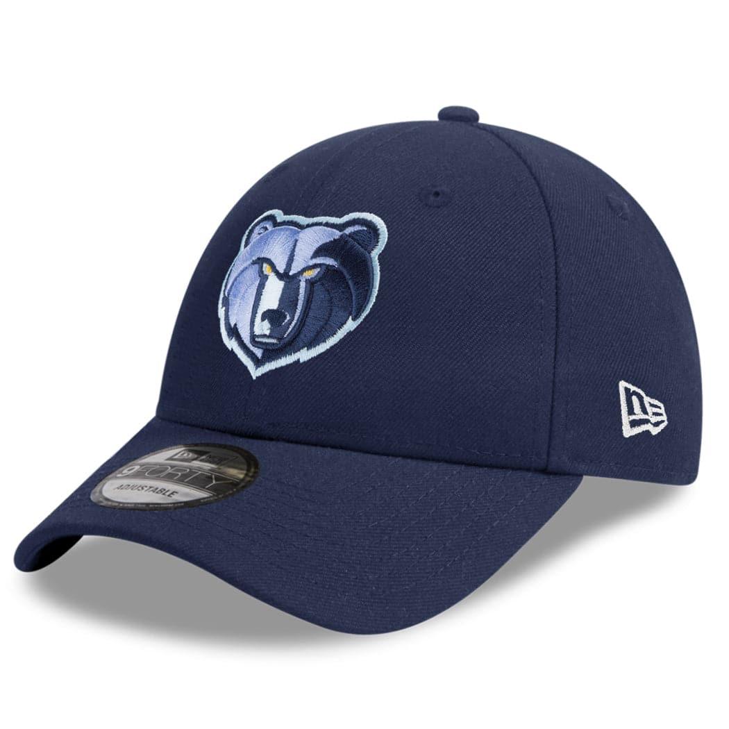 New Era Caps Memphis Grizzlies New Era NBA Team 9FORTY Snapback Curve Hat - Navy