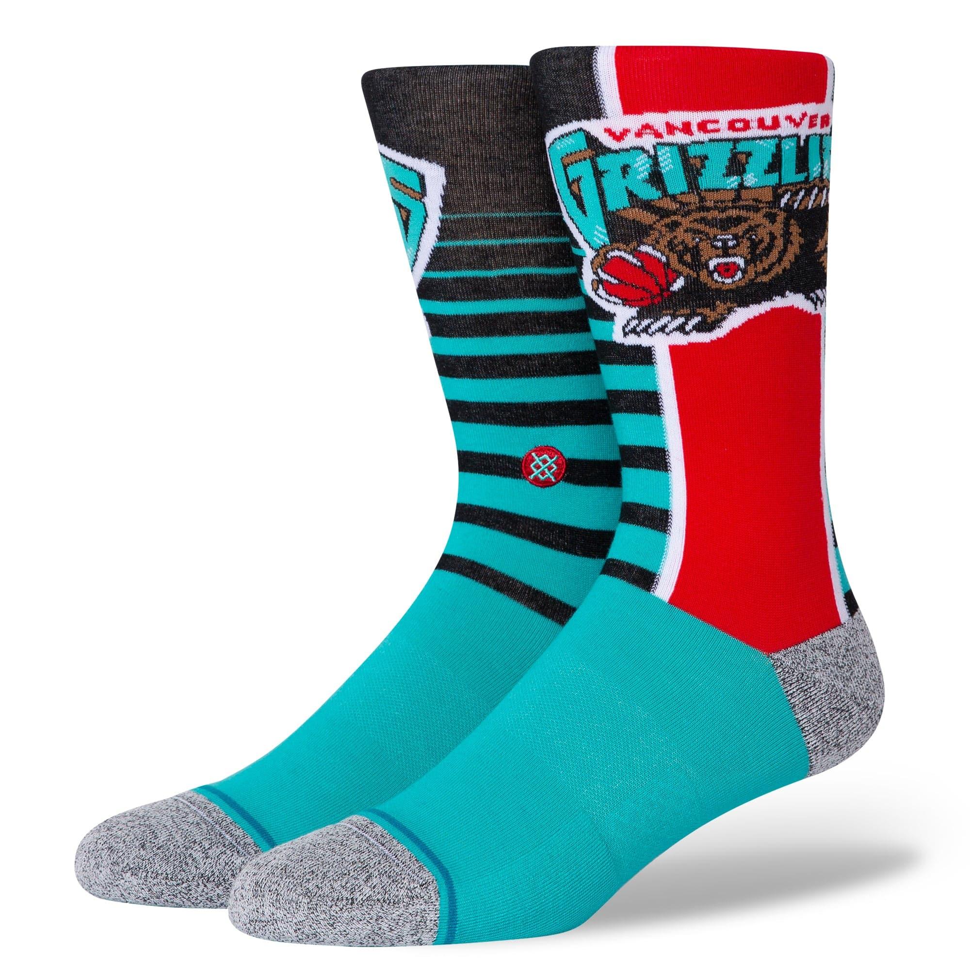 Stance Socks Memphis Grizzlies Stance NBA HWC Retro Gradient Crew Socks - Teal