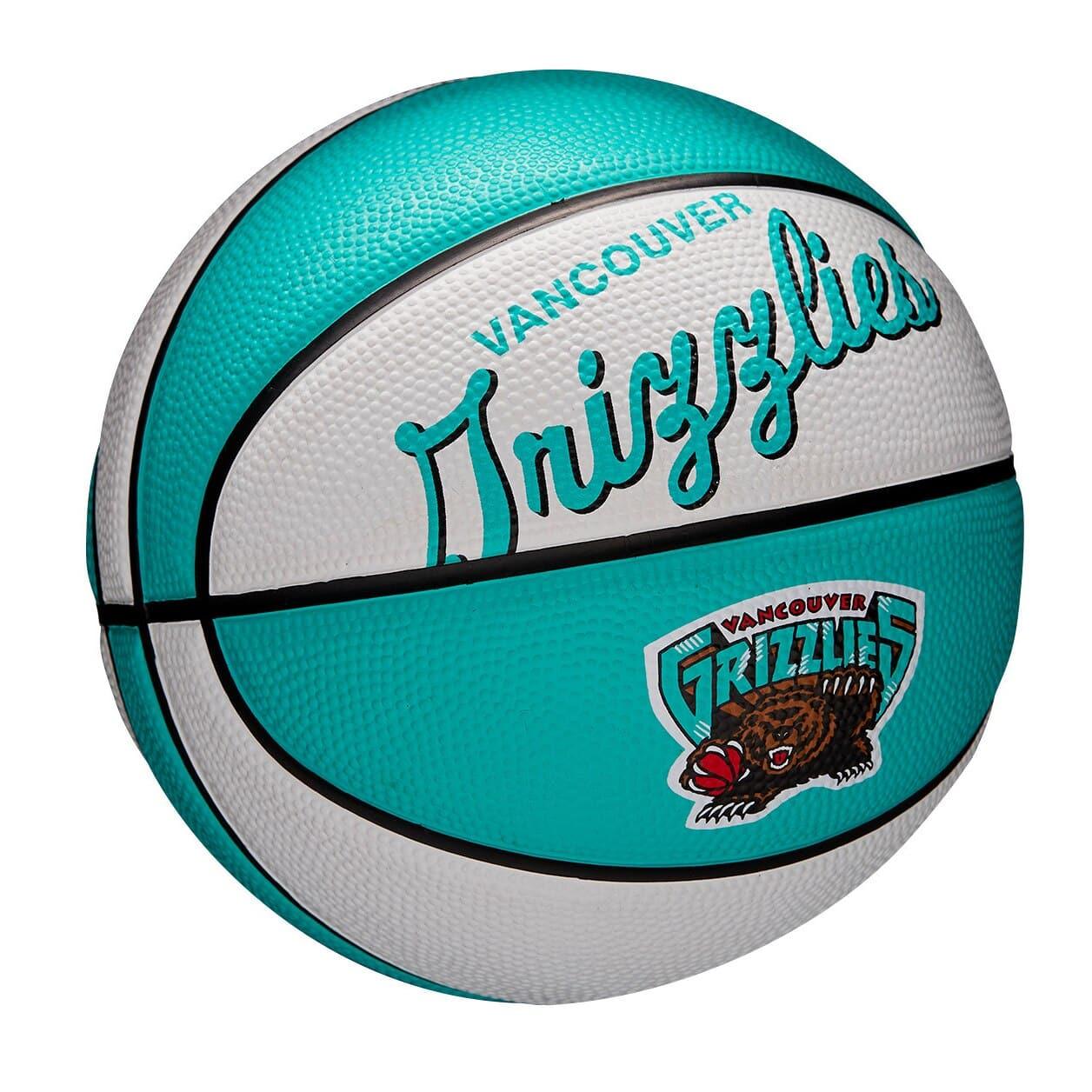 Wilson Sporting Goods Balls Memphis Grizzlies Wilson NBA Team Retro Mini Outdoor Basketball Ball