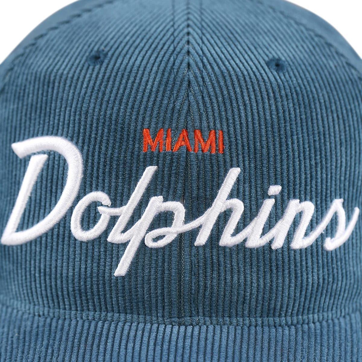Mitchell And Ness Caps Miami Dolphins Mitchell & Ness NFL Montage Pre-Curved Deadstock Snapback Hat - Teal