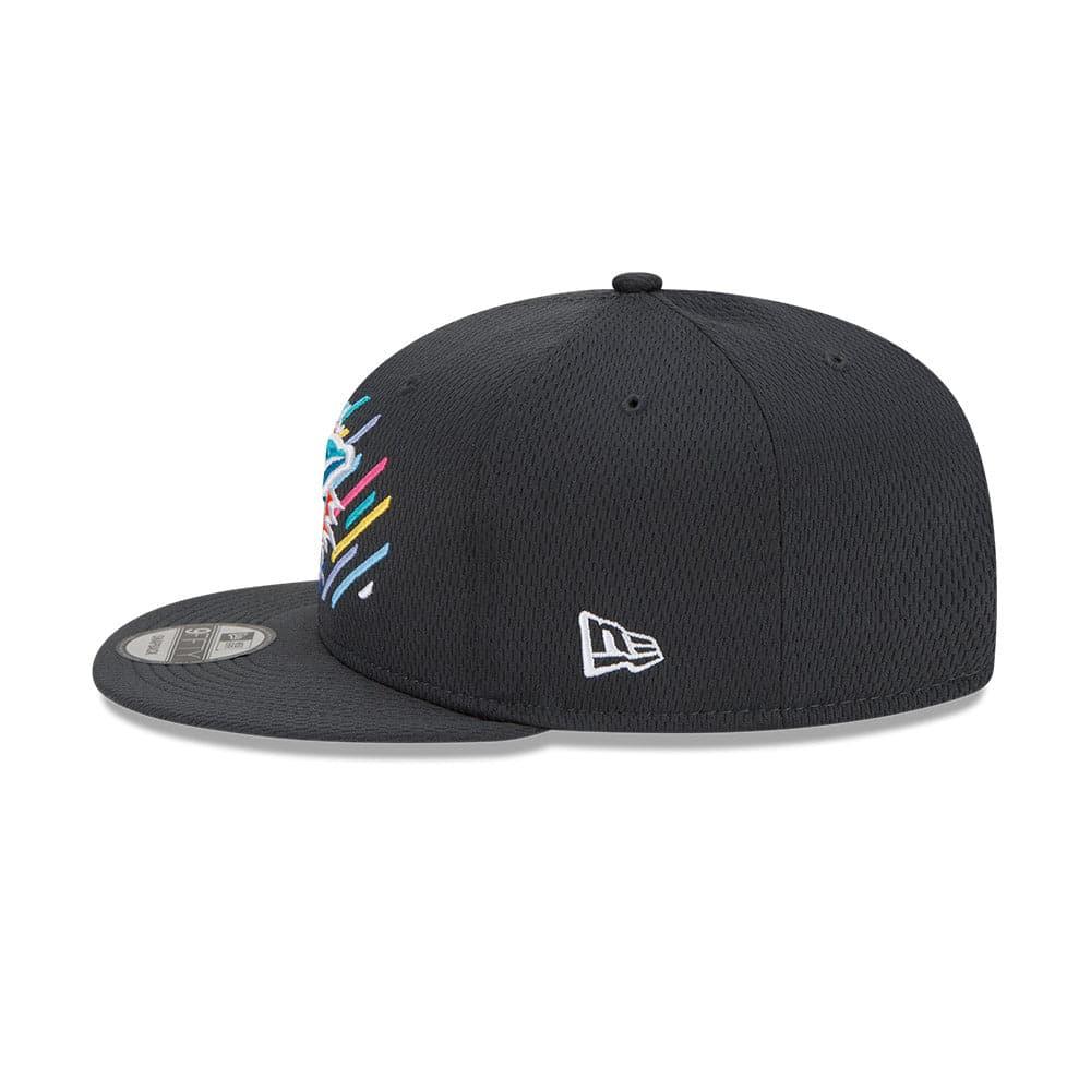 New Era Caps Miami Dolphins New Era NFL 2021 Crucial Catch 9FIFTY Snapback Hat - Steel
