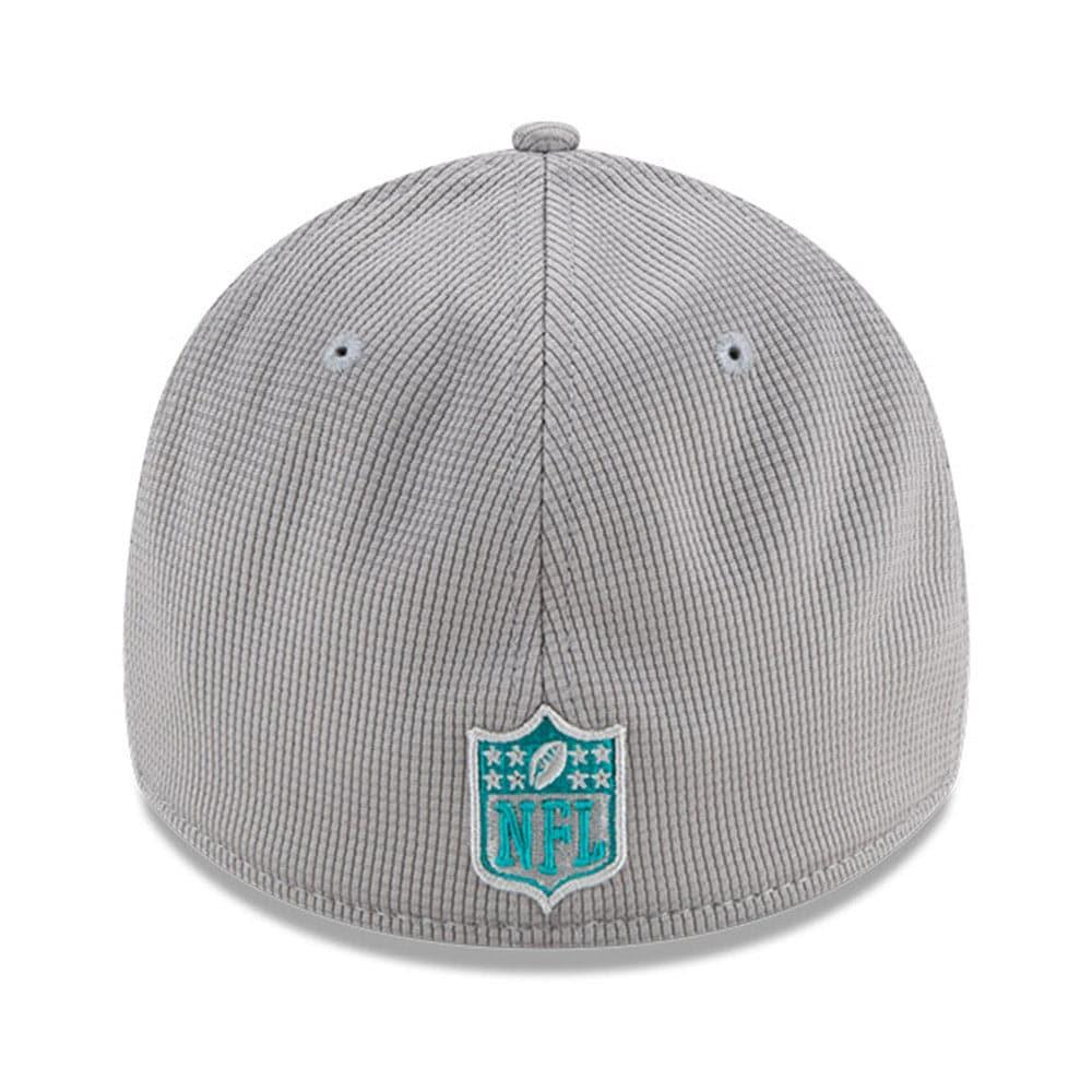 New Era Caps Miami Dolphins New Era NFL 2021 Sideline Home 39THIRTY Flex Fit Hat - Grey