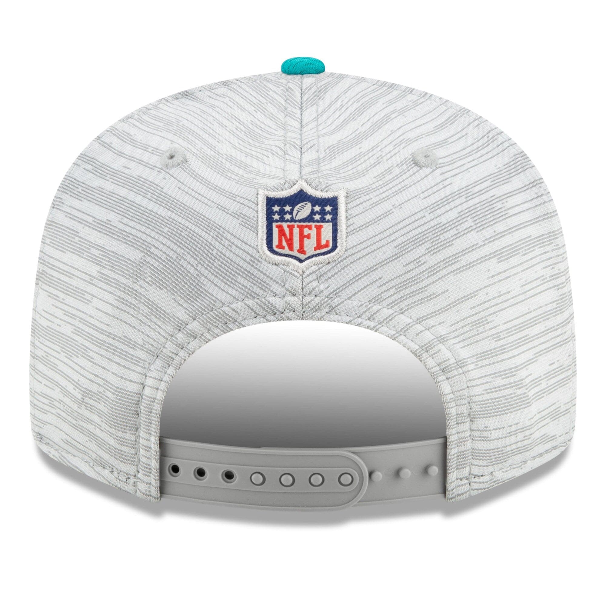 New Era Caps Miami Dolphins New Era NFL 2021 Training Camp 9FIFTY Snapback Hat - Grey