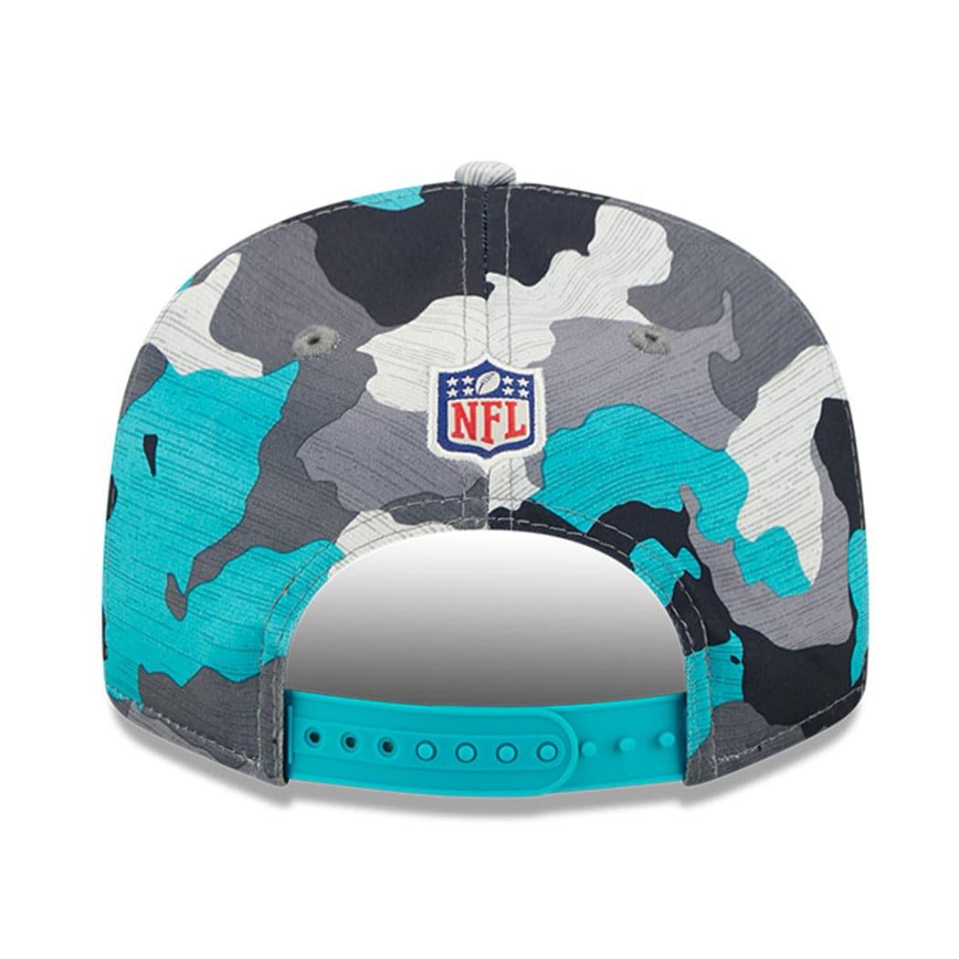 New Era Caps Miami Dolphins New Era NFL 22 Training Camp 9FIFTY Snapback Hat - Camo