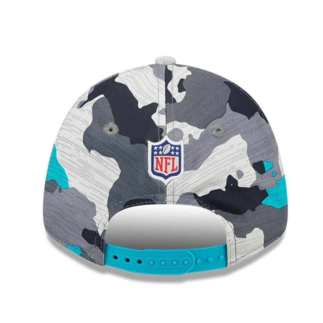 New Era Caps Miami Dolphins New Era NFL 22 Training Camp 9FORTY Stretch Snap Hat - Camo
