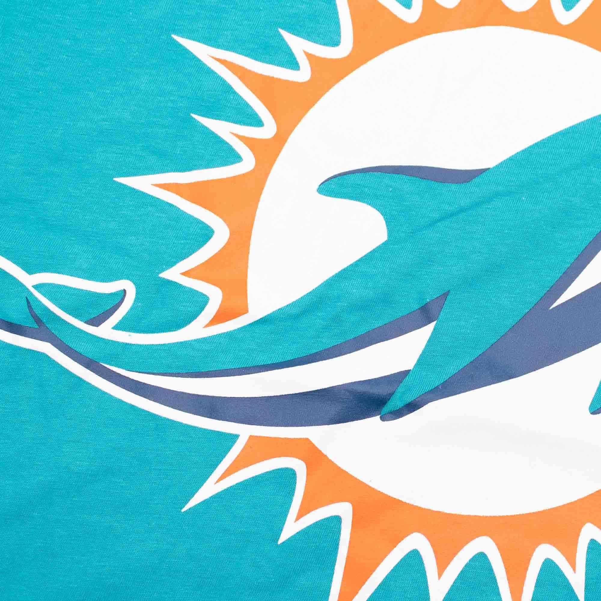 Nike T-Shirts Miami Dolphins Nike NFL Logo Essential T-Shirt - Aqua
