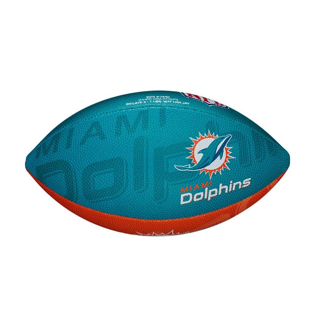 Wilson Sporting Goods Balls Miami Dolphins Wilson NFL Team Tailgate Junior Size Football