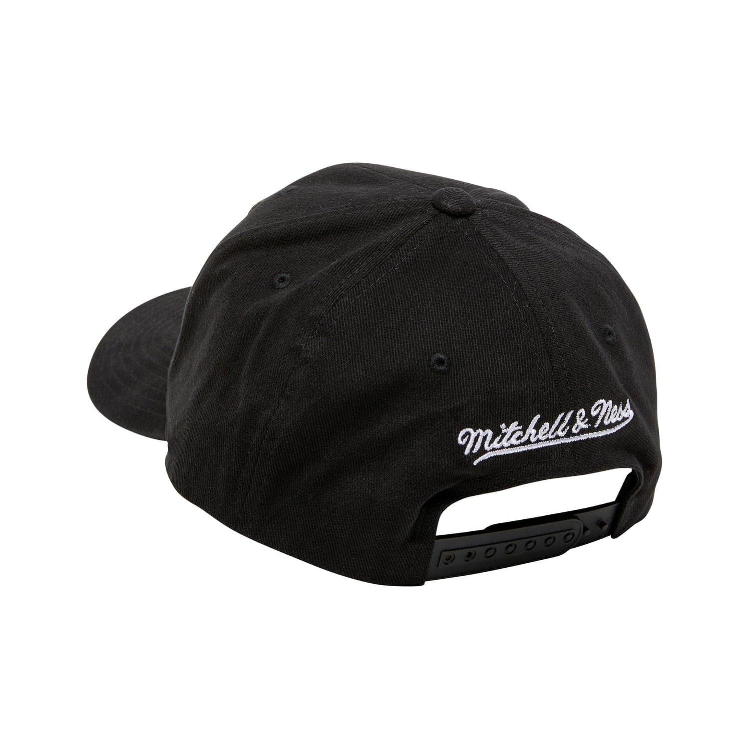 Mitchell And Ness Caps Miami Heat Mitchell & Ness NBA Finals History Pre-Curved Deadstock Snapback Hat - Black