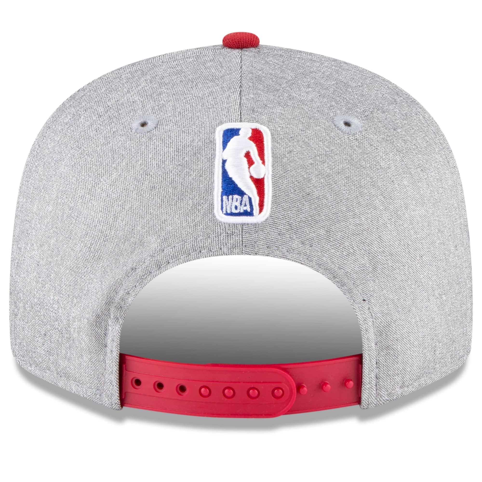 New Era Caps Miami Heat New Era 2020 NBA Draft 9FIFTY Snapback Hat - Heather Grey