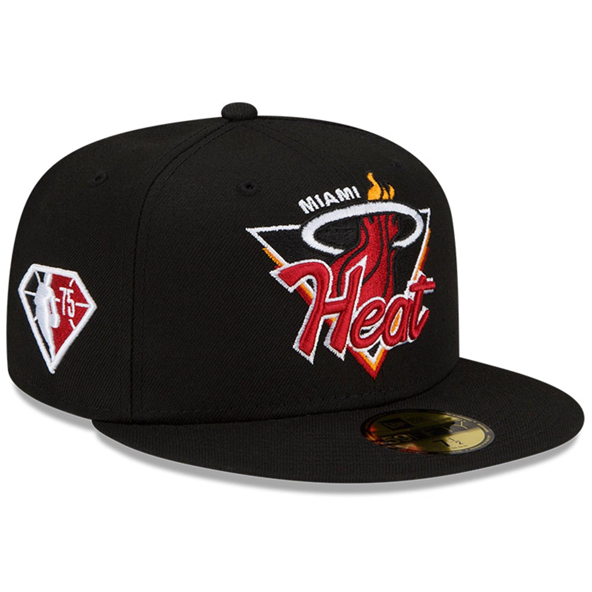 New Era Caps Miami Heat New Era 2021 NBA Tip Off 59FIFTY Fitted Hat - Black
