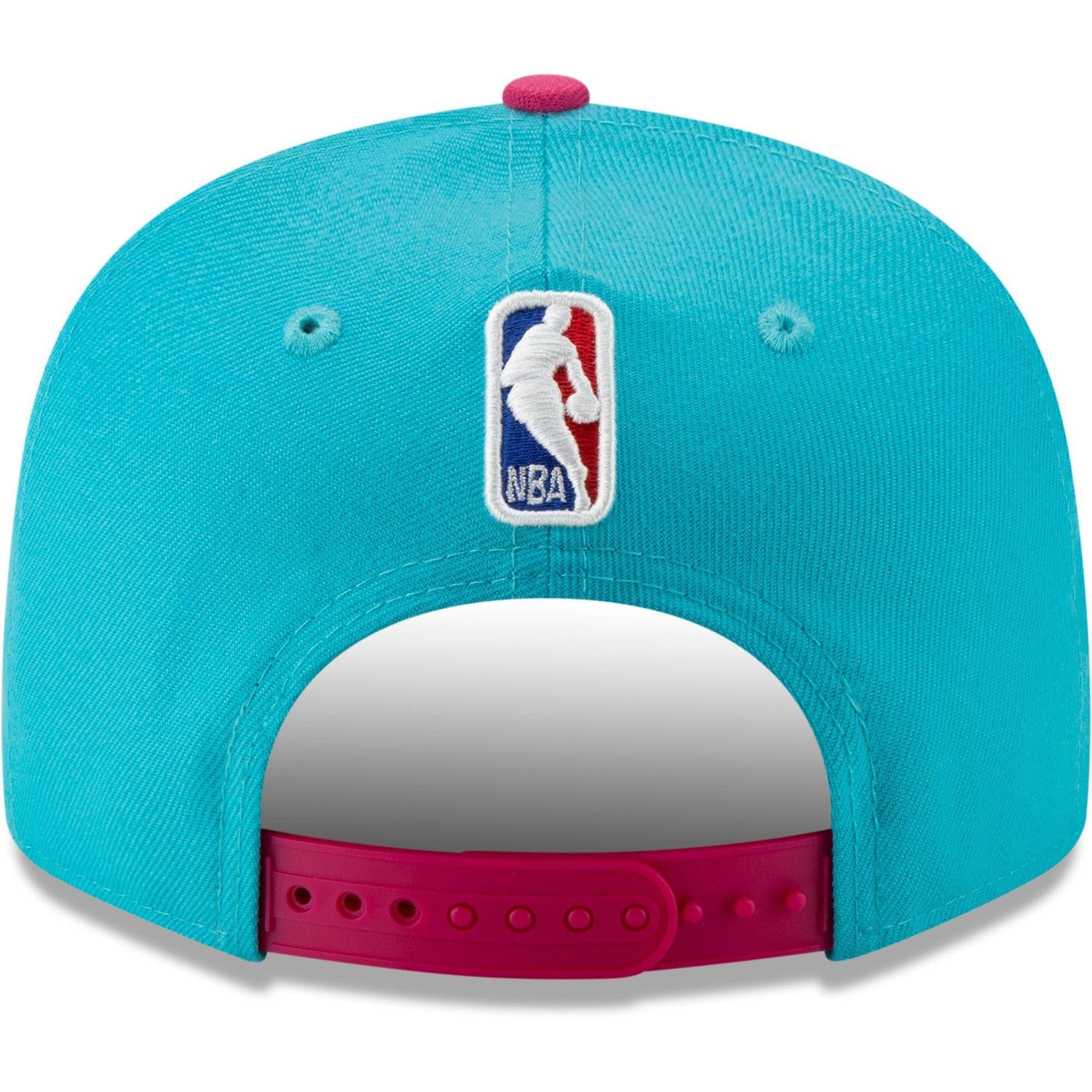 New Era Caps Miami Heat New Era NBA 2019 City Series 9FIFTY Snapback Hat - Blue