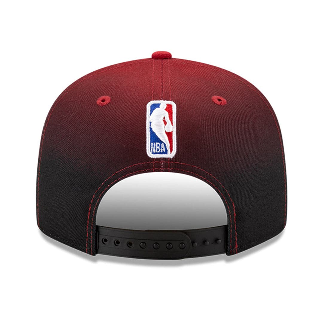 New Era Caps Miami Heat New Era NBA 2021 Back Half 9FIFTY Snapback Hat - Red