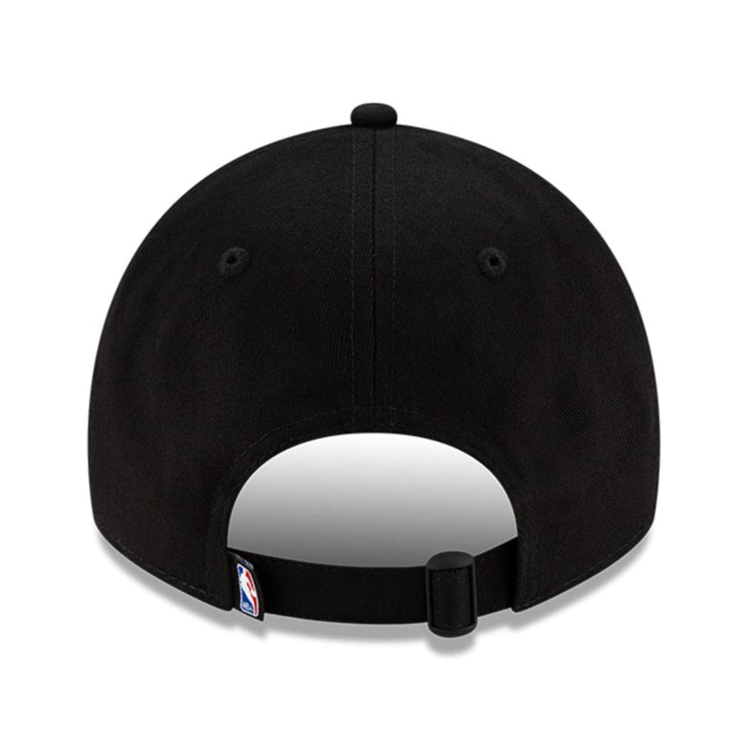 New Era Caps Miami Heat New Era NBA 2021 Back Half 9TWENTY Curved Hat - Black