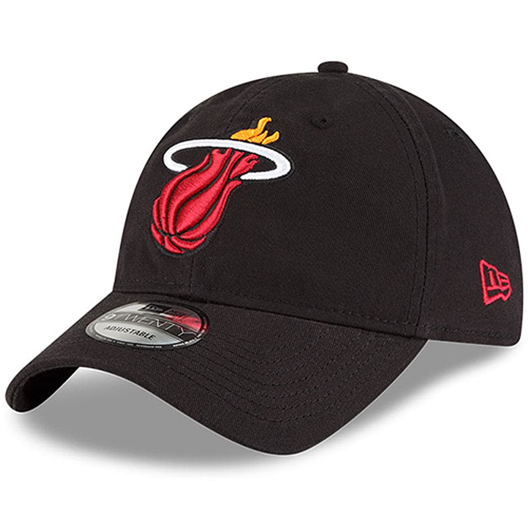 New Era Caps Miami Heat New Era NBA 21-22 Back Half 9TWENTY Hat - Black