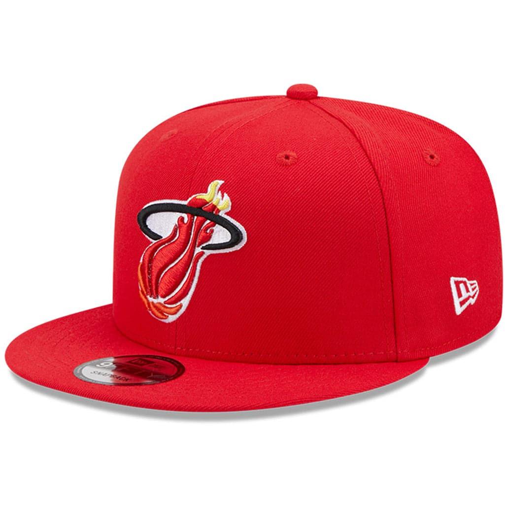 New Era Caps Miami Heat New Era NBA 22-23 Classic Edition Alt 9FIFTY Snapback Hat - Red