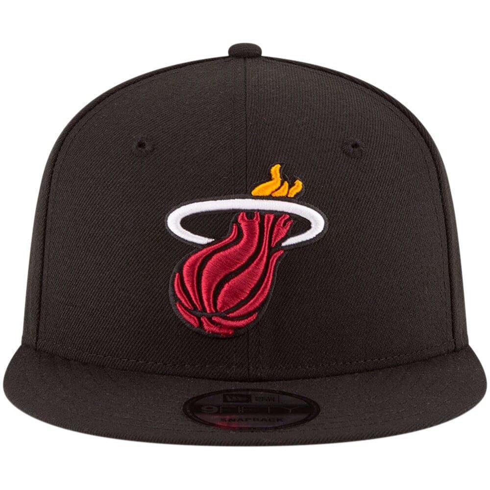 New Era Caps Miami Heat New Era NBA League 9FIFTY Snapback Hat - Black
