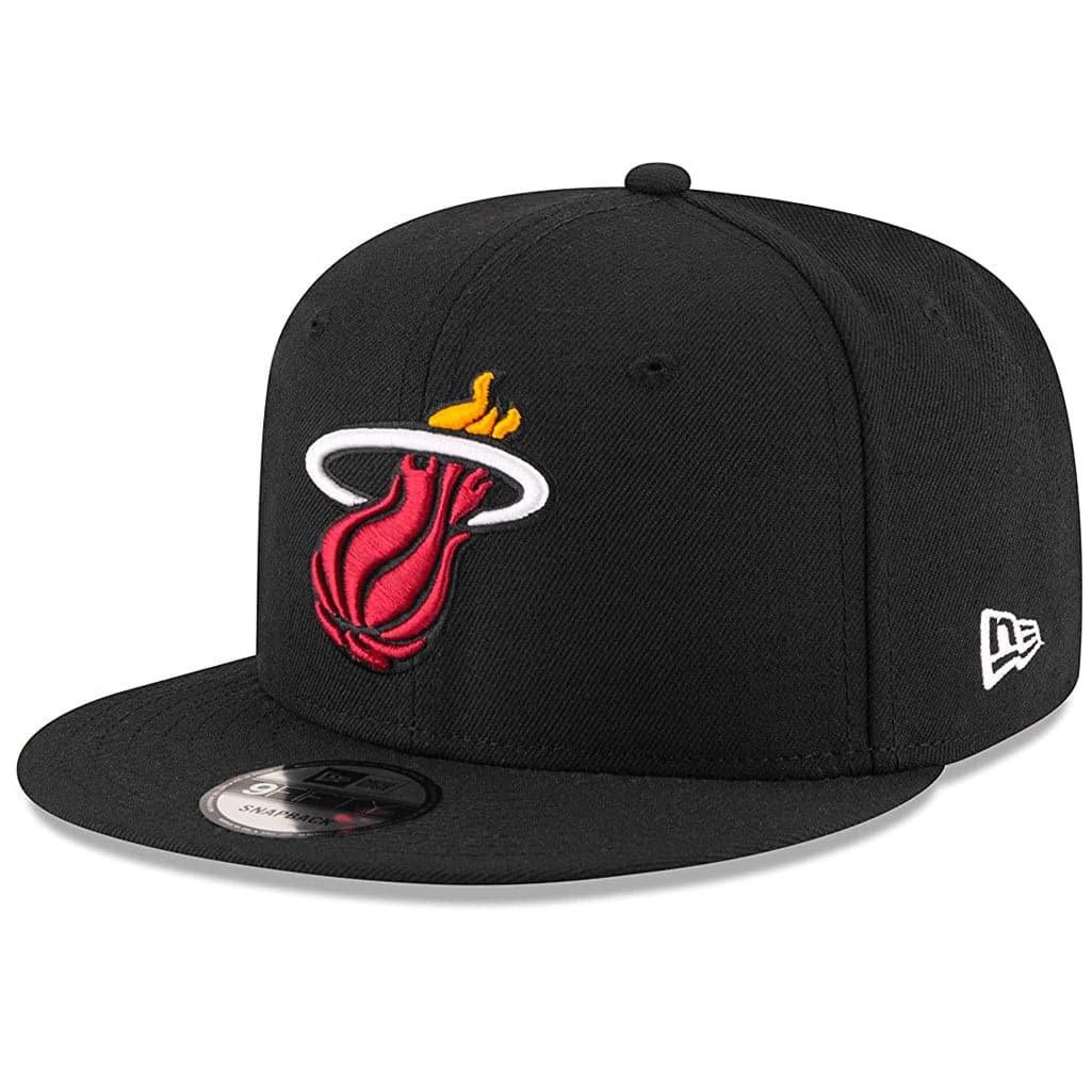 New Era Caps Miami Heat New Era NBA Team 9FIFTY Snapback Hat - Black