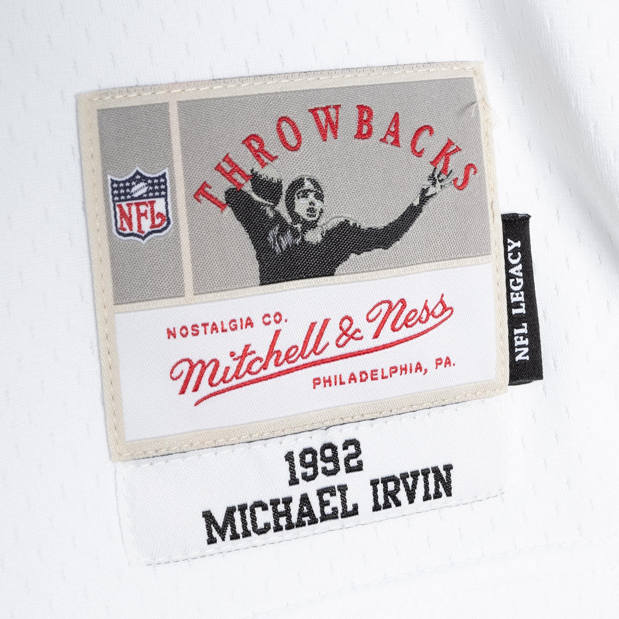 Mitchell And Ness Jerseys Michael Irvin Dallas Cowboys 92-93 Mitchell & Ness NFL Throwback Legacy Jersey - White