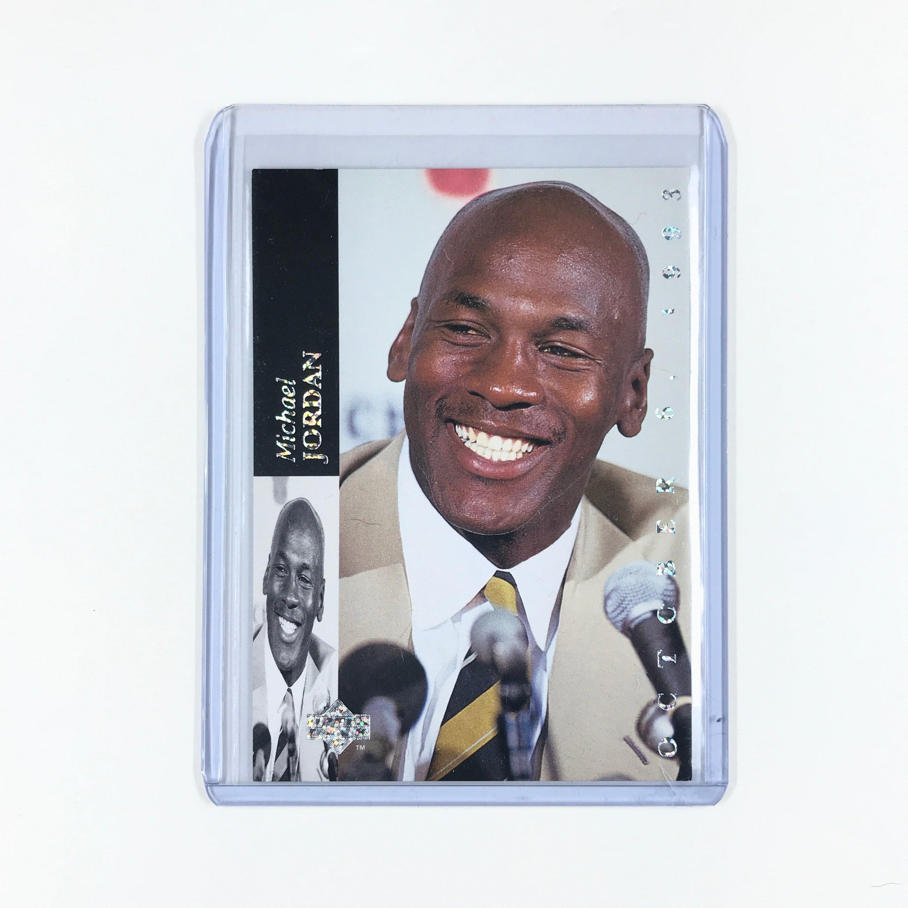 Panini Cards Michael Jordan Chicago Bulls 1994 Upper Deck NBA Retirement MJR1 Card