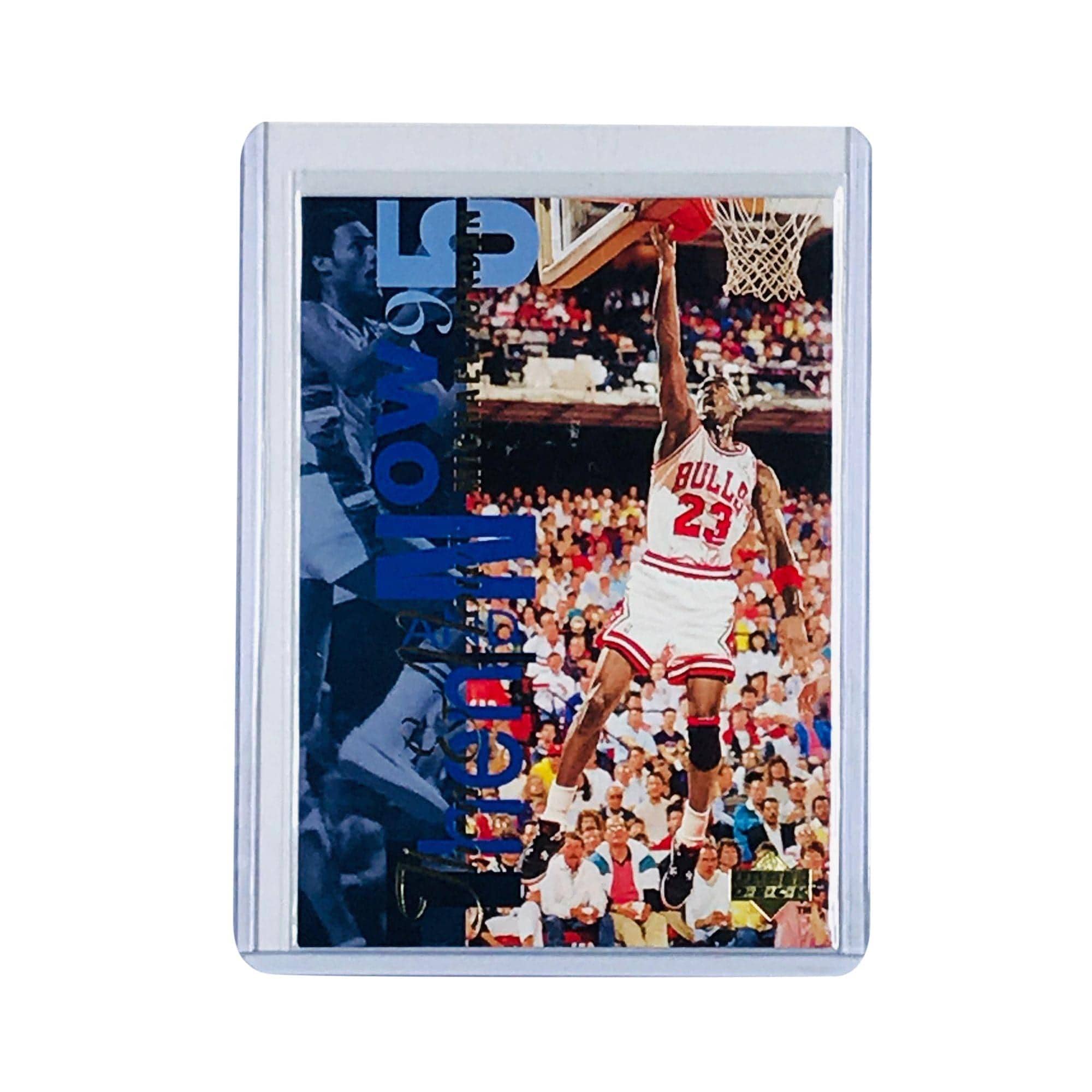 Upper Deck Cards Michael Jordan Chicago Bulls 1995-96 NBA Upper Deck Then And Now Insert Card