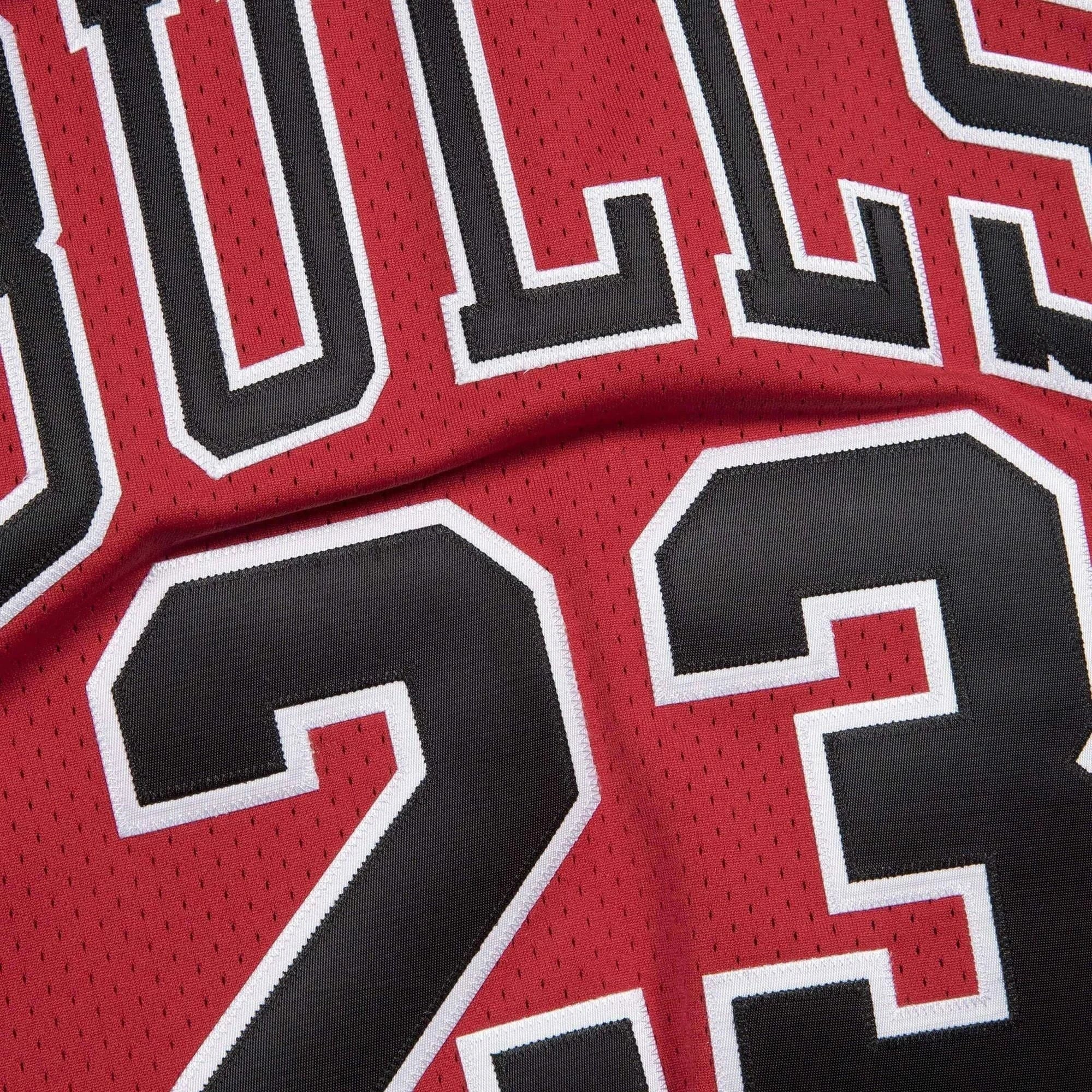 Mitchell And Ness Jerseys Michael Jordan Chicago Bulls Mitchell & Ness NBA 97-98 Finals Authentic Jersey - Red