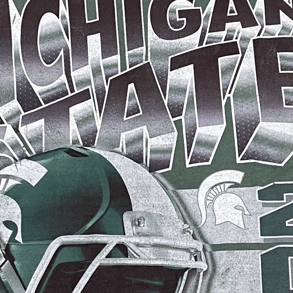NCAA Branded T-Shirts Michigan State Spartans NCAA 2014 Champs Vintage T-Shirt - Faded Green
