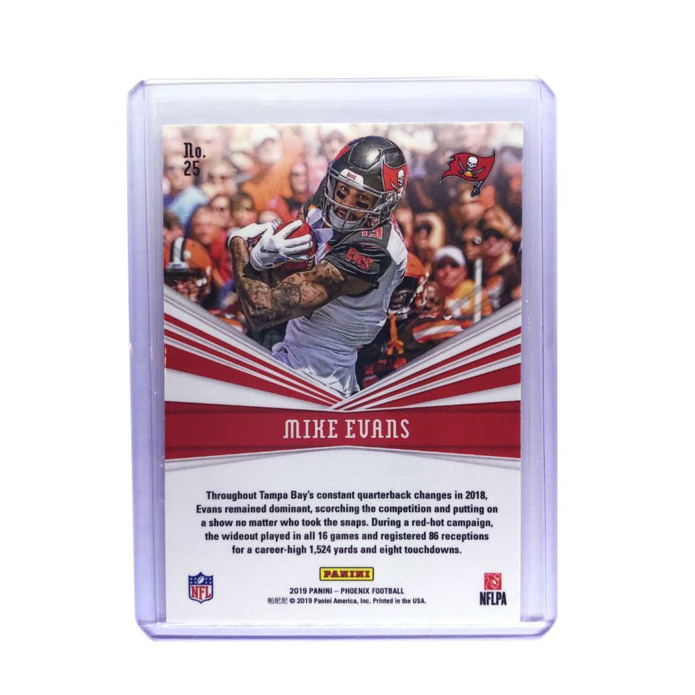 Panini Cards Mike Evans Tampa Bay Buccaneers 2019 Panini Phoenix NFL Catching Fire Card