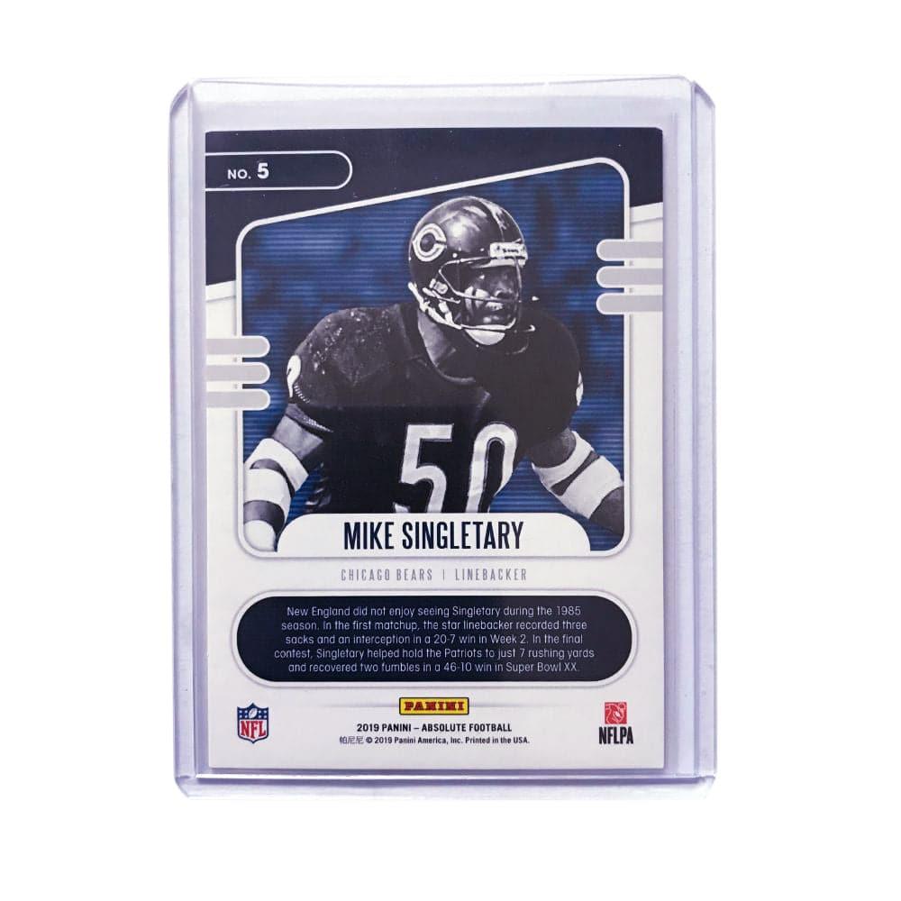 Panini Cards Mike Singletary Chicago Bears 2019 Panini Absolute NFL Gridiron Force 15/25 Card