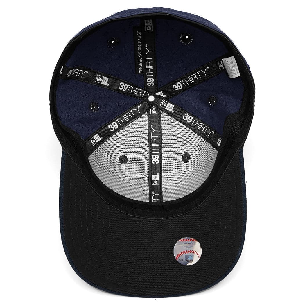New Era Caps Milwaukee Brewers New Era MLB Team Classic 39THIRTY Curve Hat - Navy