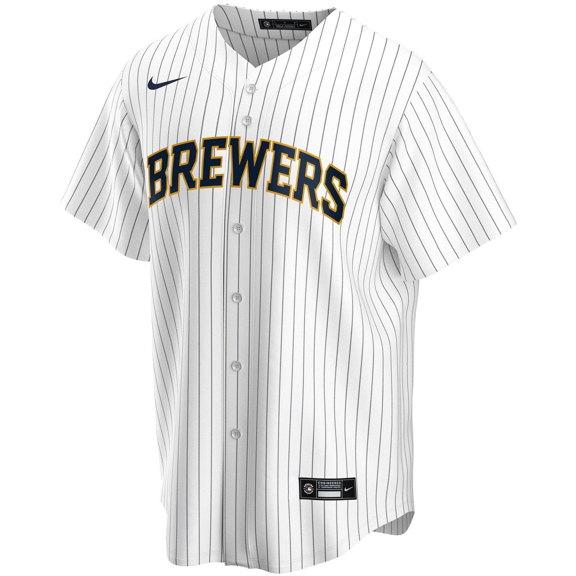 Nike Jerseys Milwaukee Brewers Nike MLB Home Replica Jersey - White