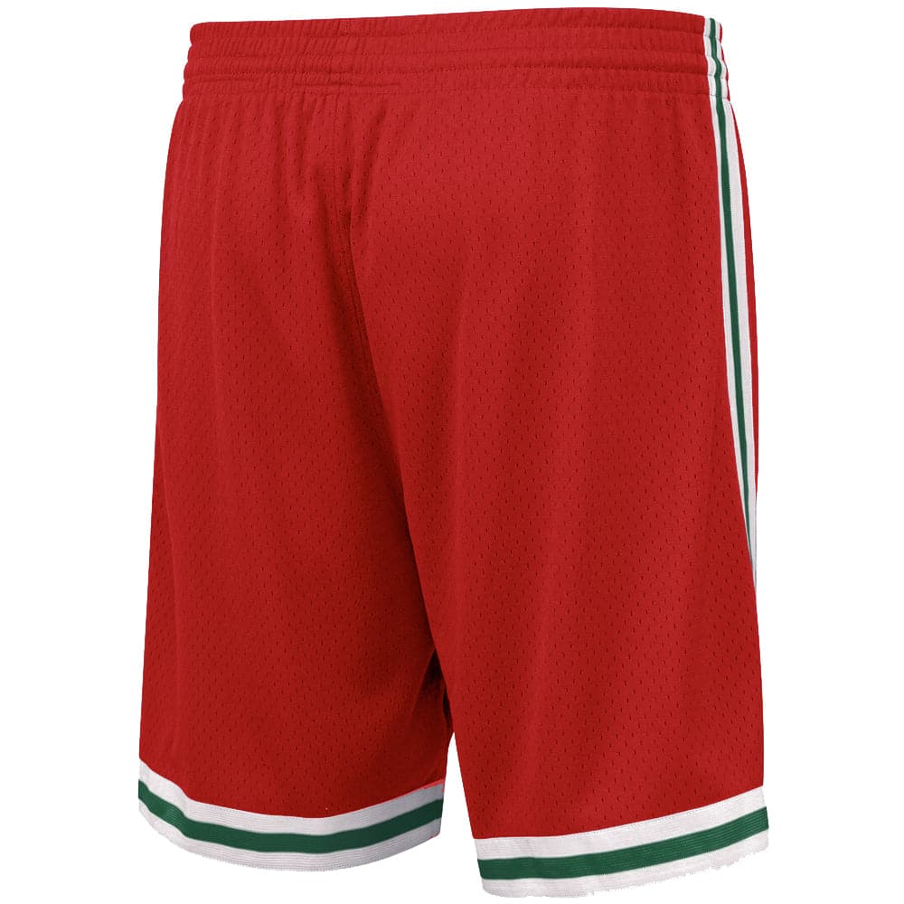 Mitchell And Ness Shorts Milwaukee Bucks Mitchell & Ness NBA 08-09 Road Swingman Shorts - Red